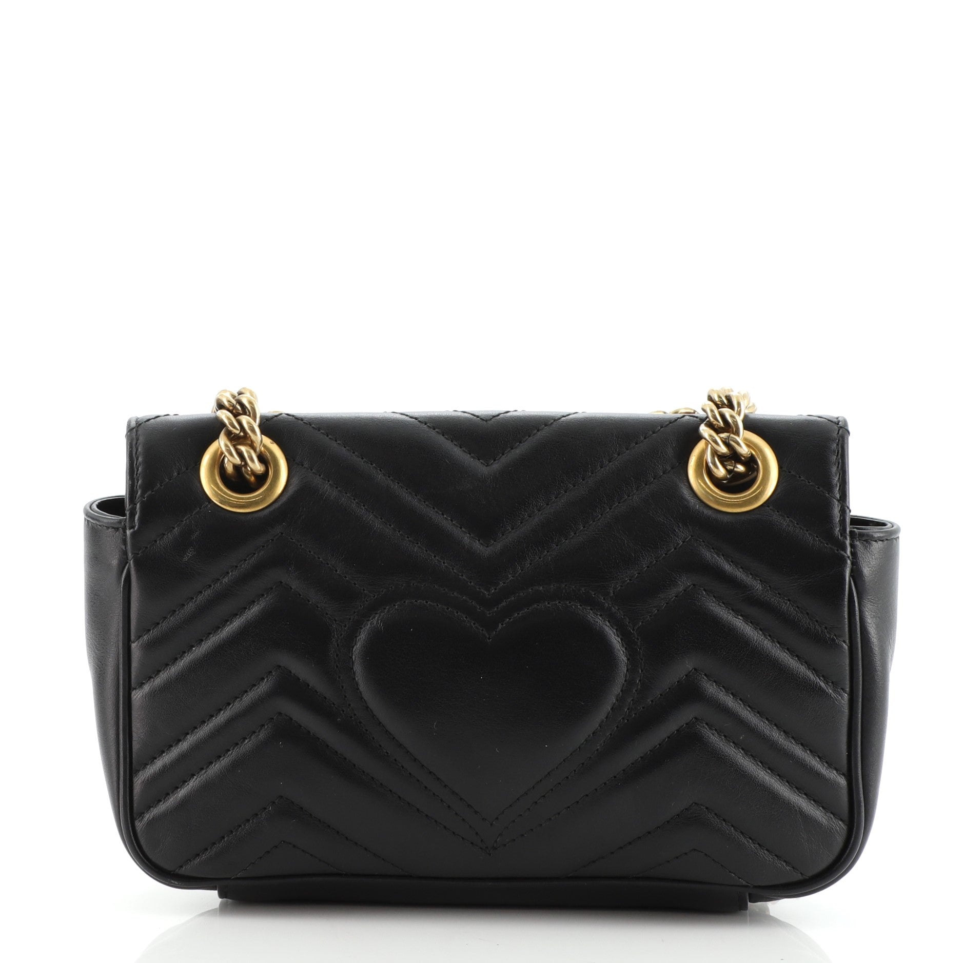 GG Marmont Flap Bag Matelasse Leather Mini