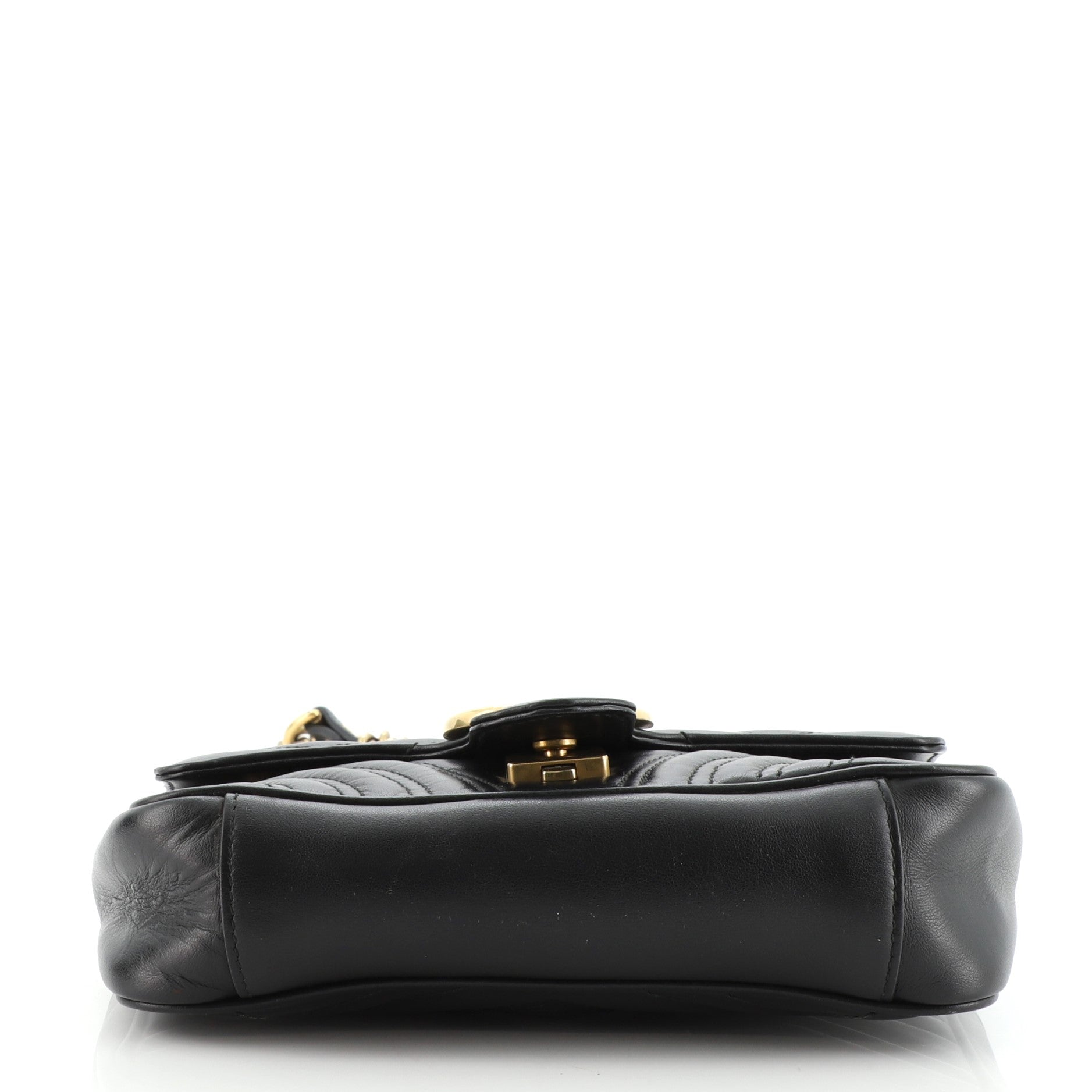 GG Marmont Flap Bag Matelasse Leather Mini