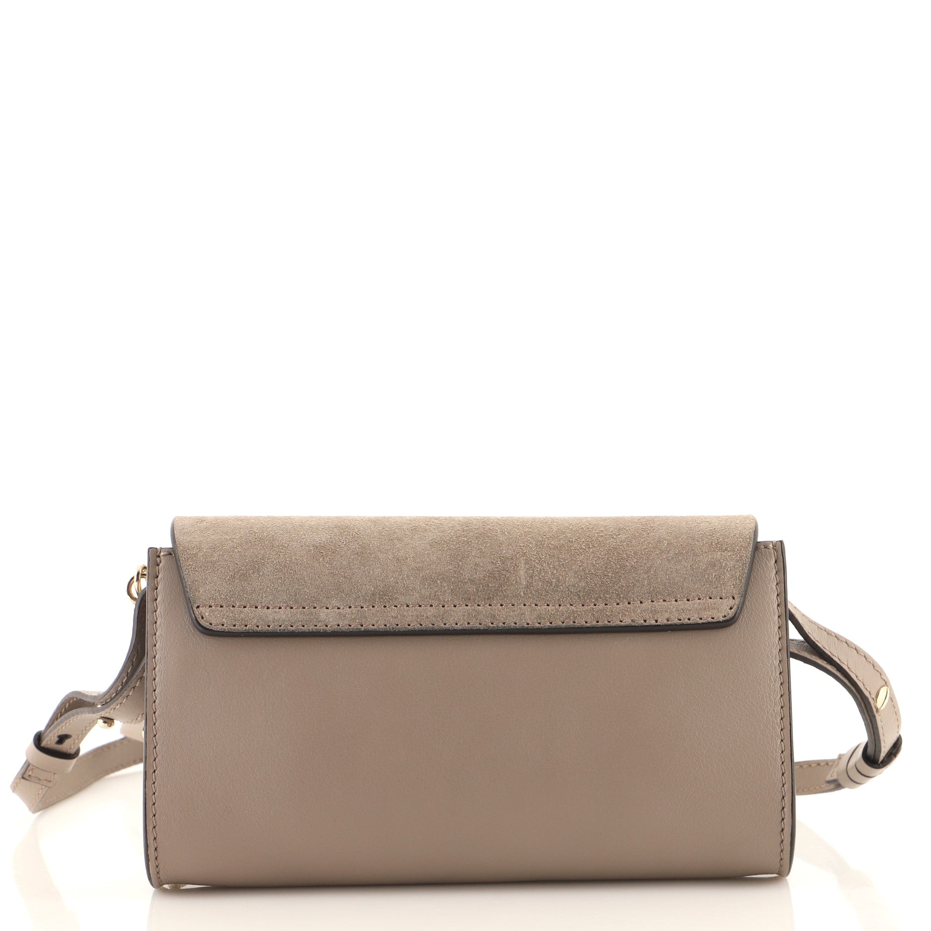 Faye Shoulder Bag Leather and Suede Mini
