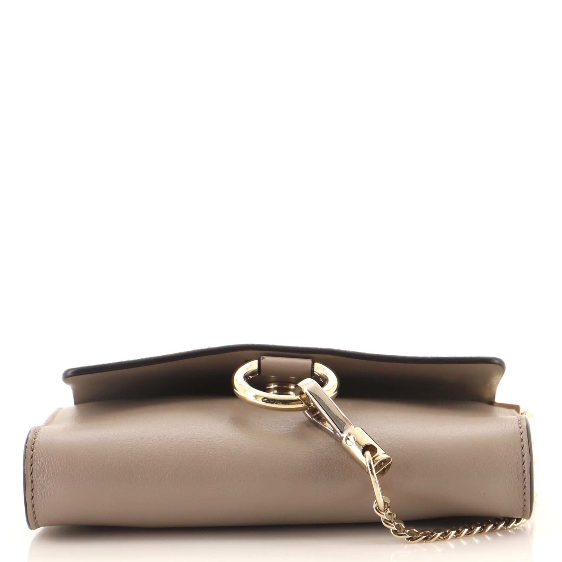 Faye Shoulder Bag Leather and Suede Mini