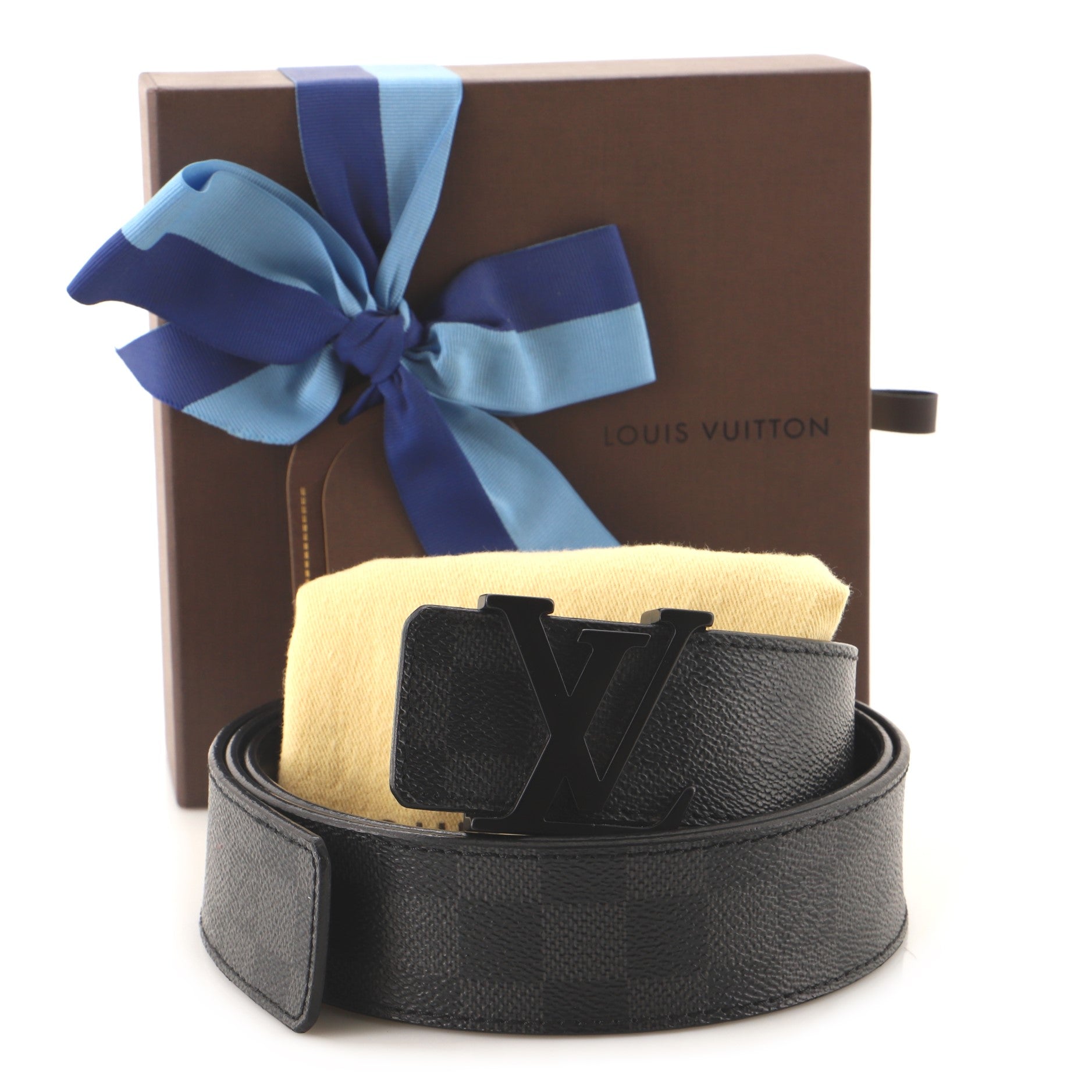 LV Initiales Belt Damier Graphite Wide 110