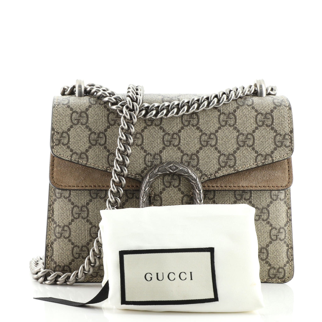 Dionysus Bag GG Coated Canvas Mini