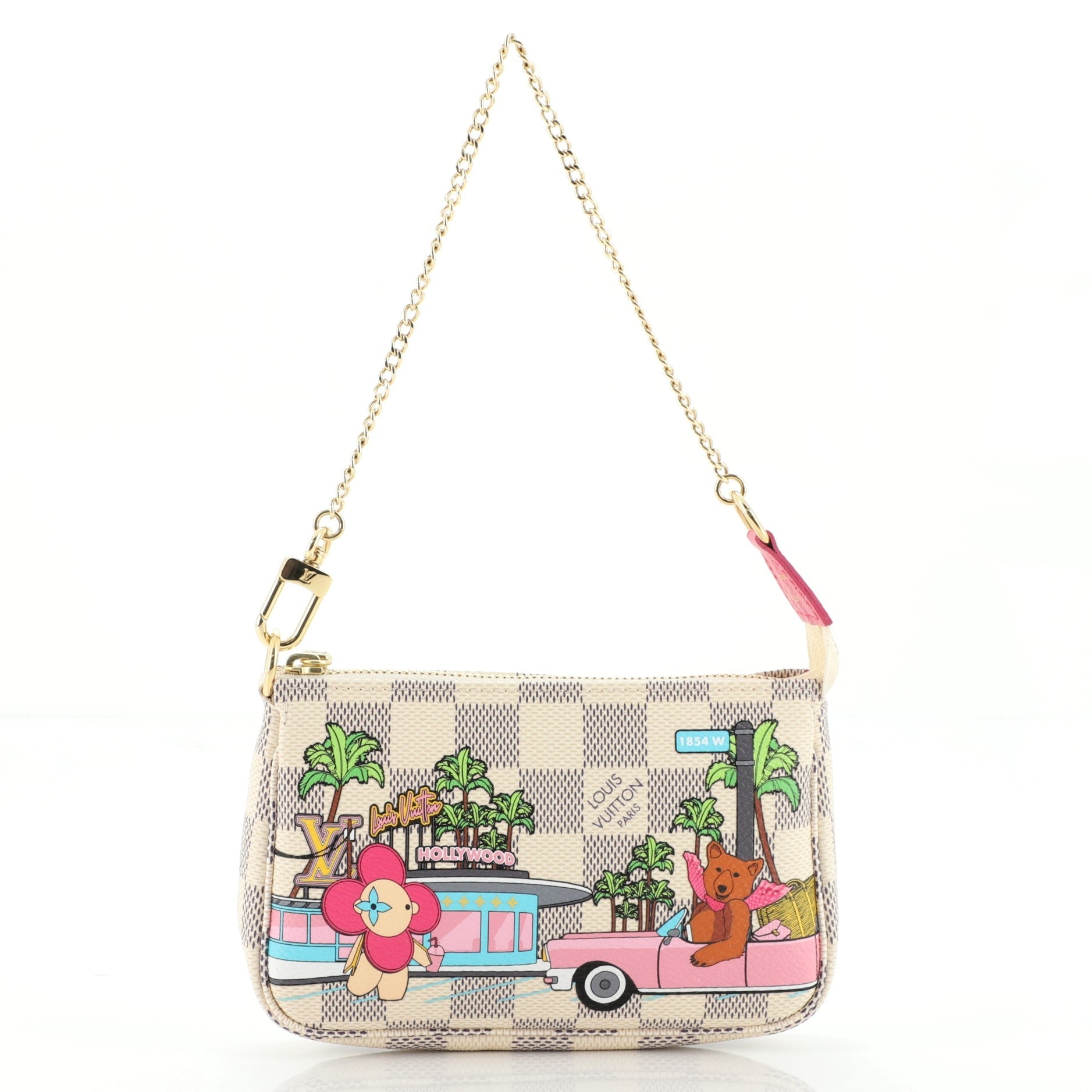 Pochette Accessoires Limited Edition Vivienne Xmas Damier Mini