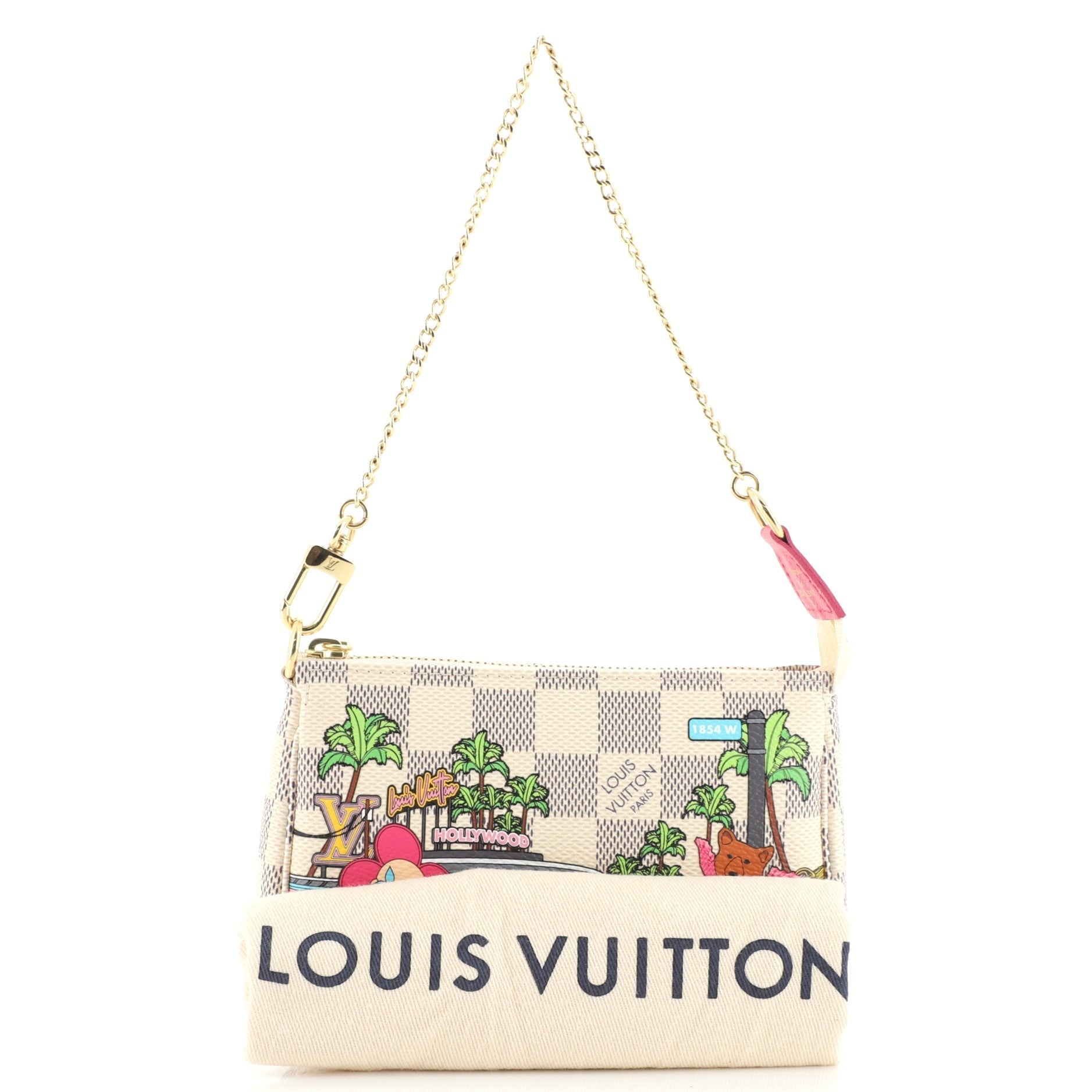 Pochette Accessoires Limited Edition Vivienne Xmas Damier Mini