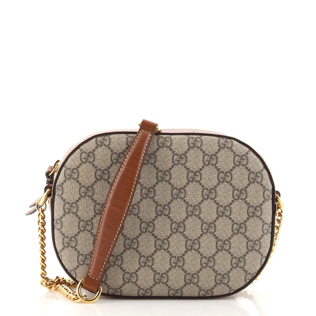 Chain Crossbody Bag GG Coated Canvas Mini