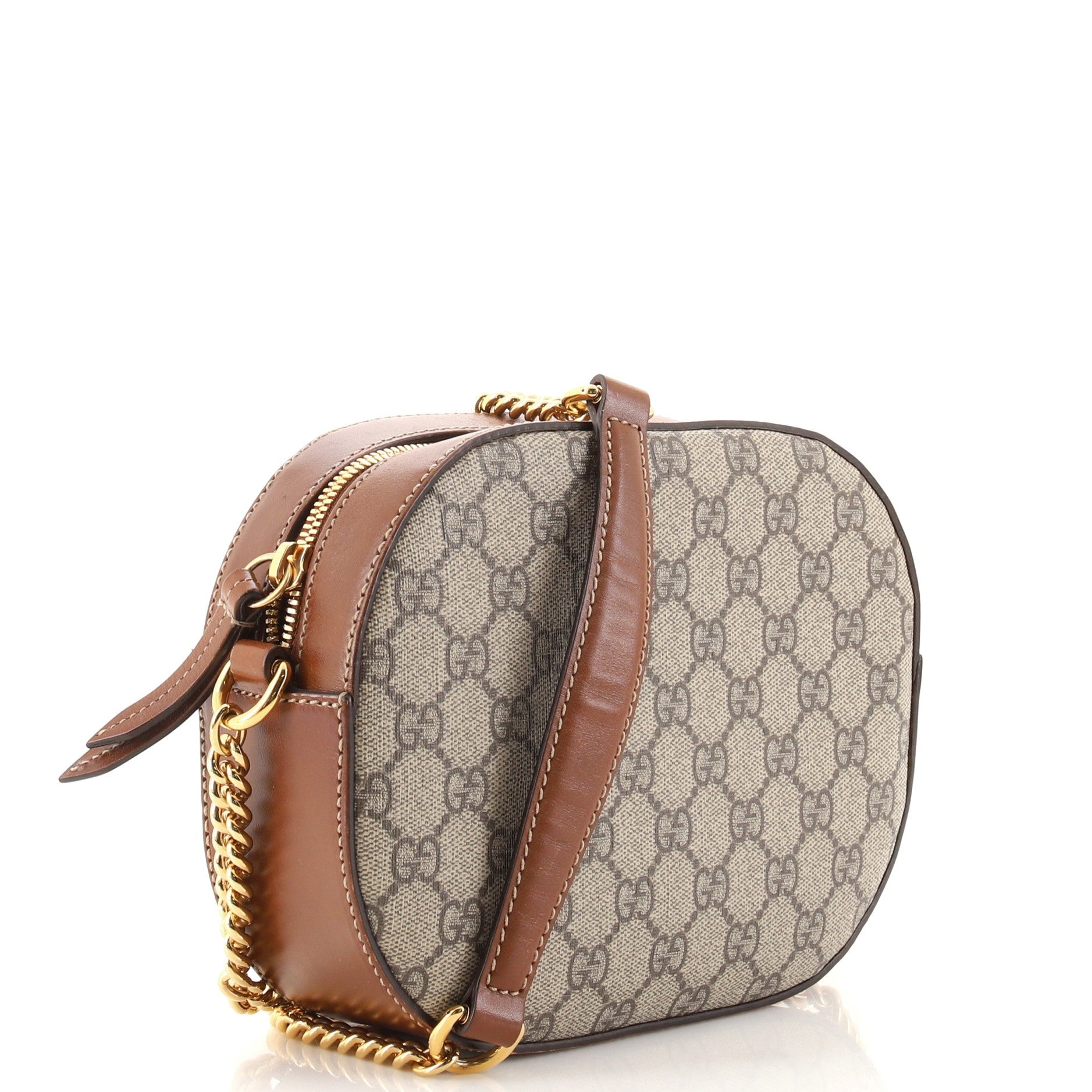 Chain Crossbody Bag GG Coated Canvas Mini