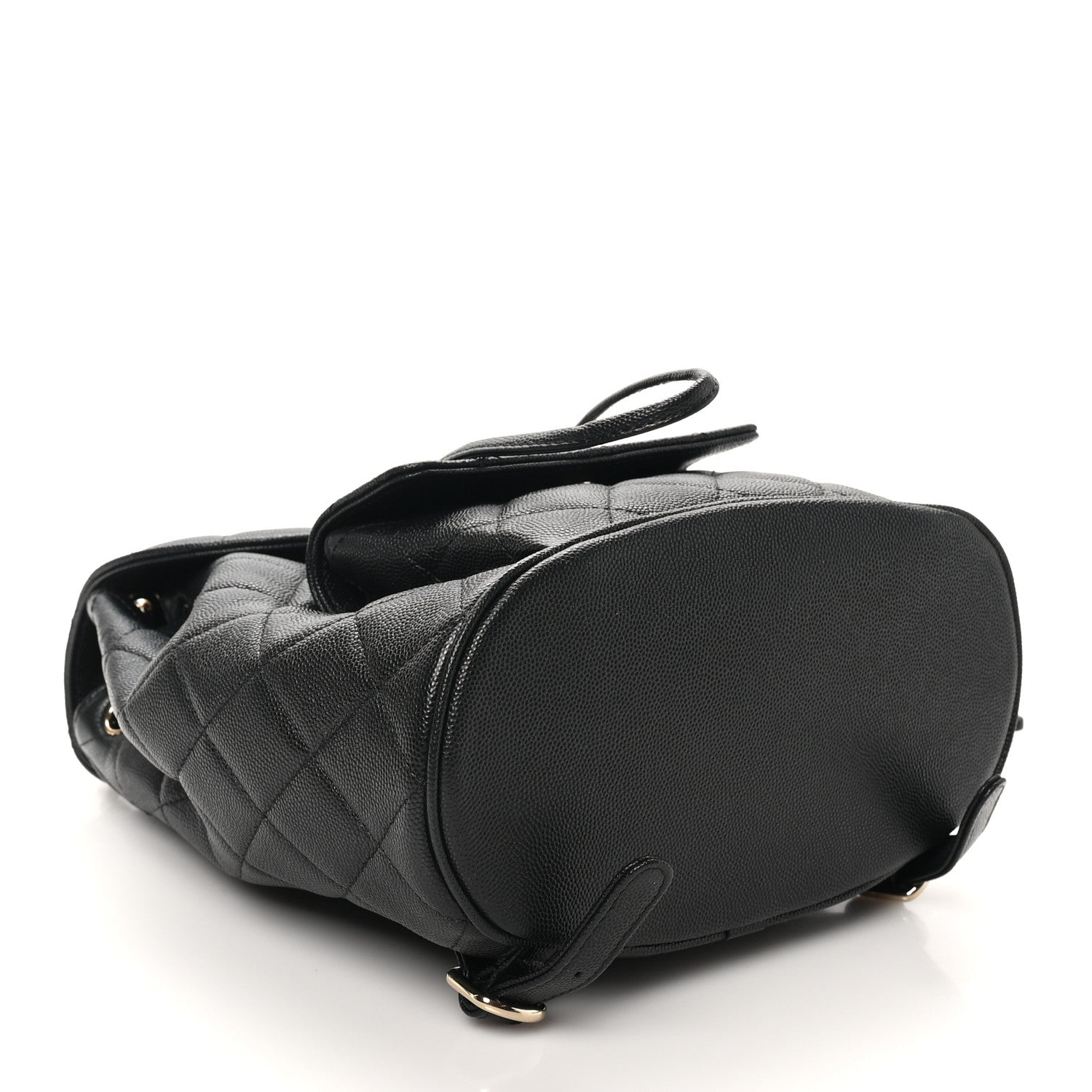 Caviar Quilted Backpack Bag Black