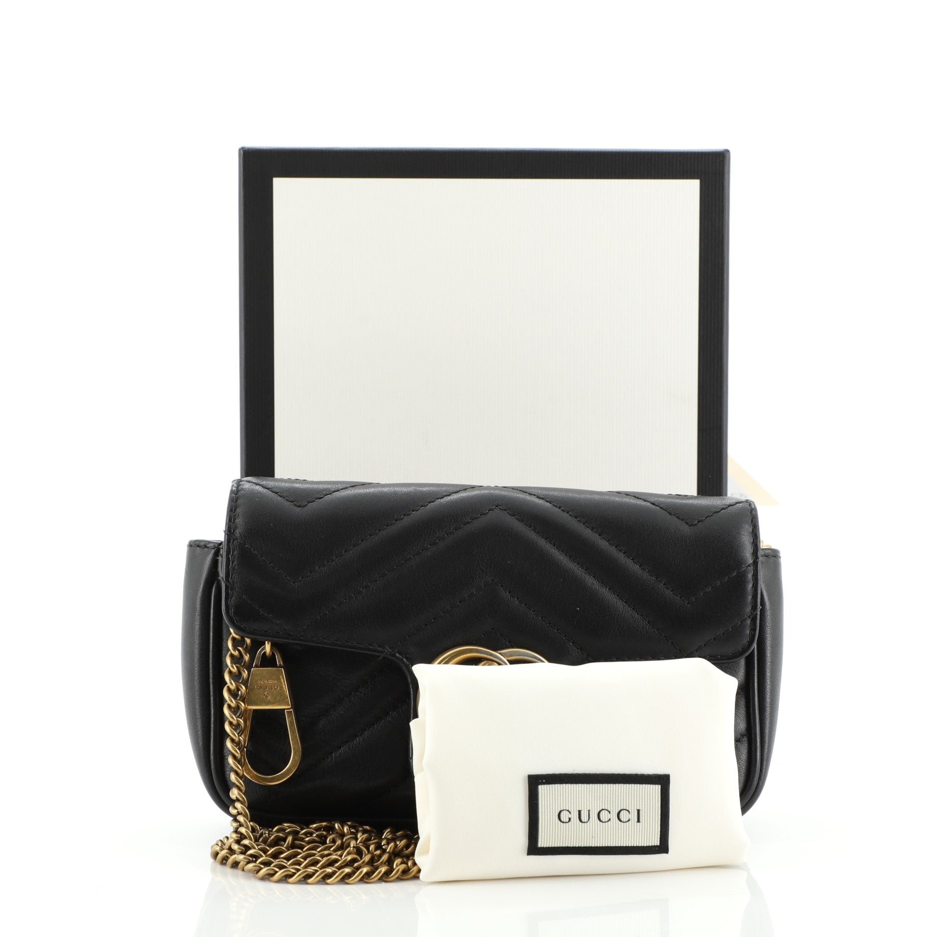 GG Marmont Flap Bag Matelasse Leather Super Mini
