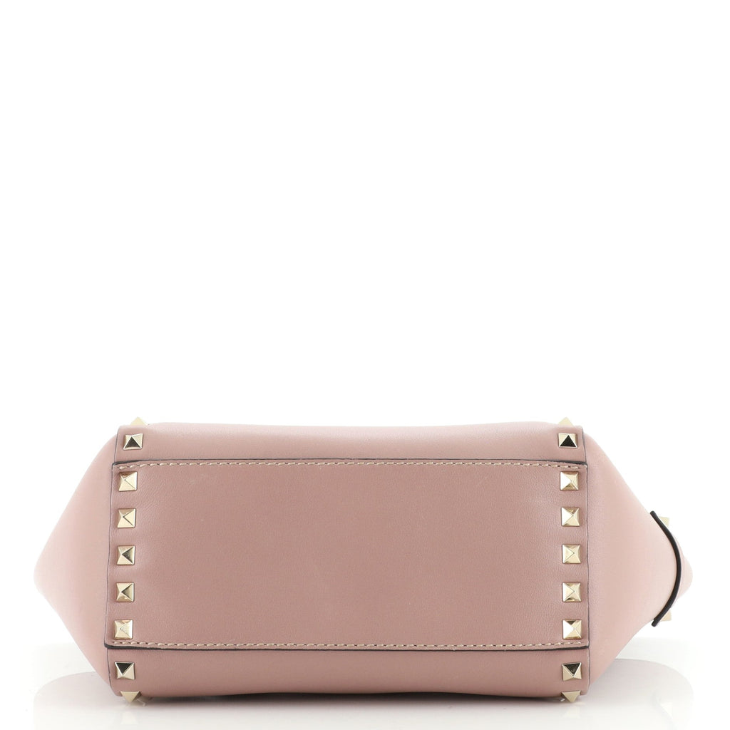 Rockstud Tote Rigid Leather Mini