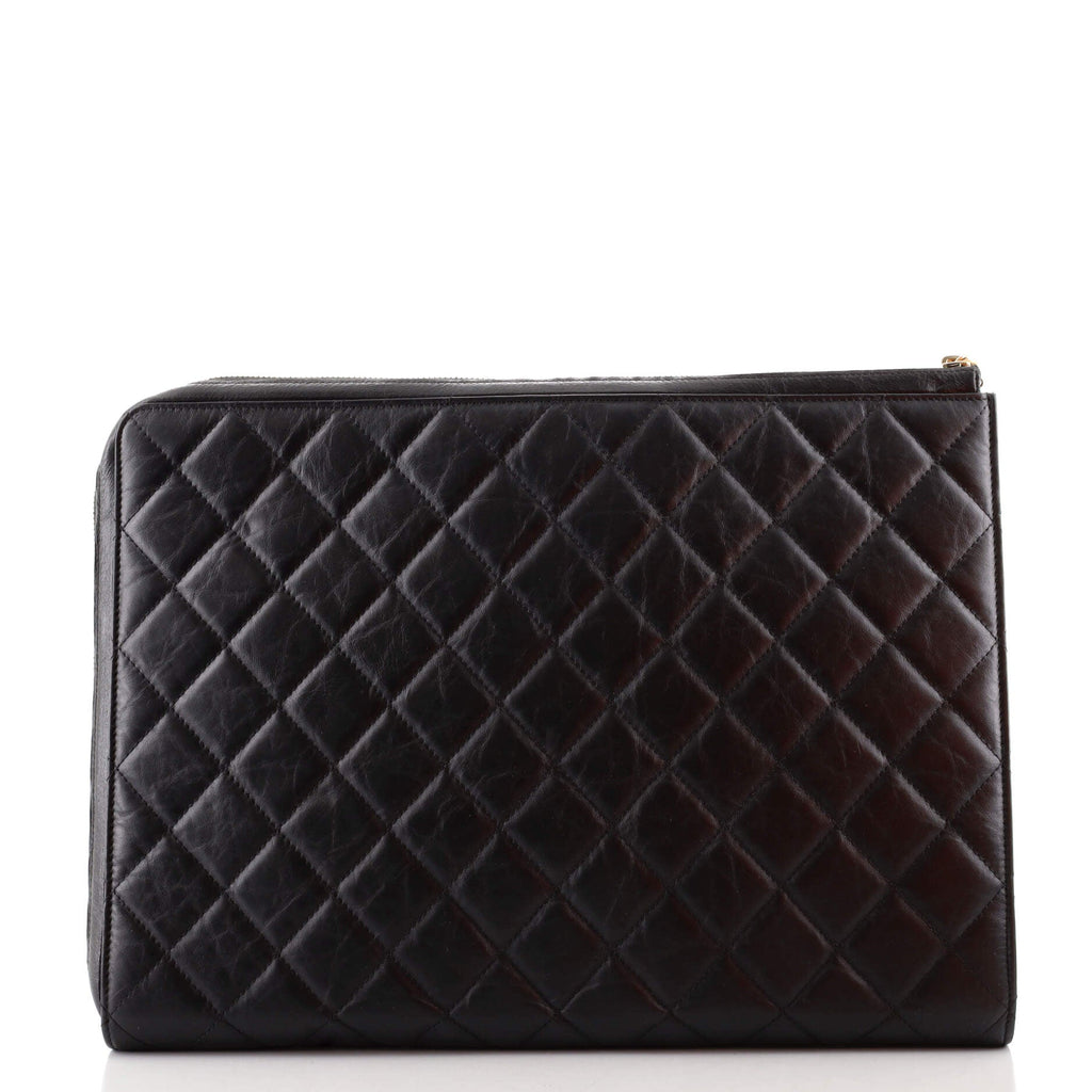 Reissue 2.55 Zip Clutch Quilted Aged Calfskin Large