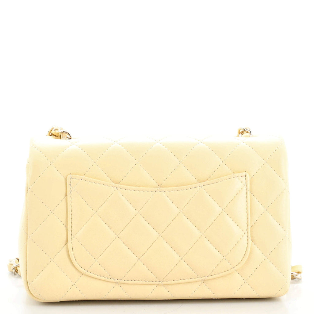 Classic Single Flap Bag Quilted Lambskin Mini