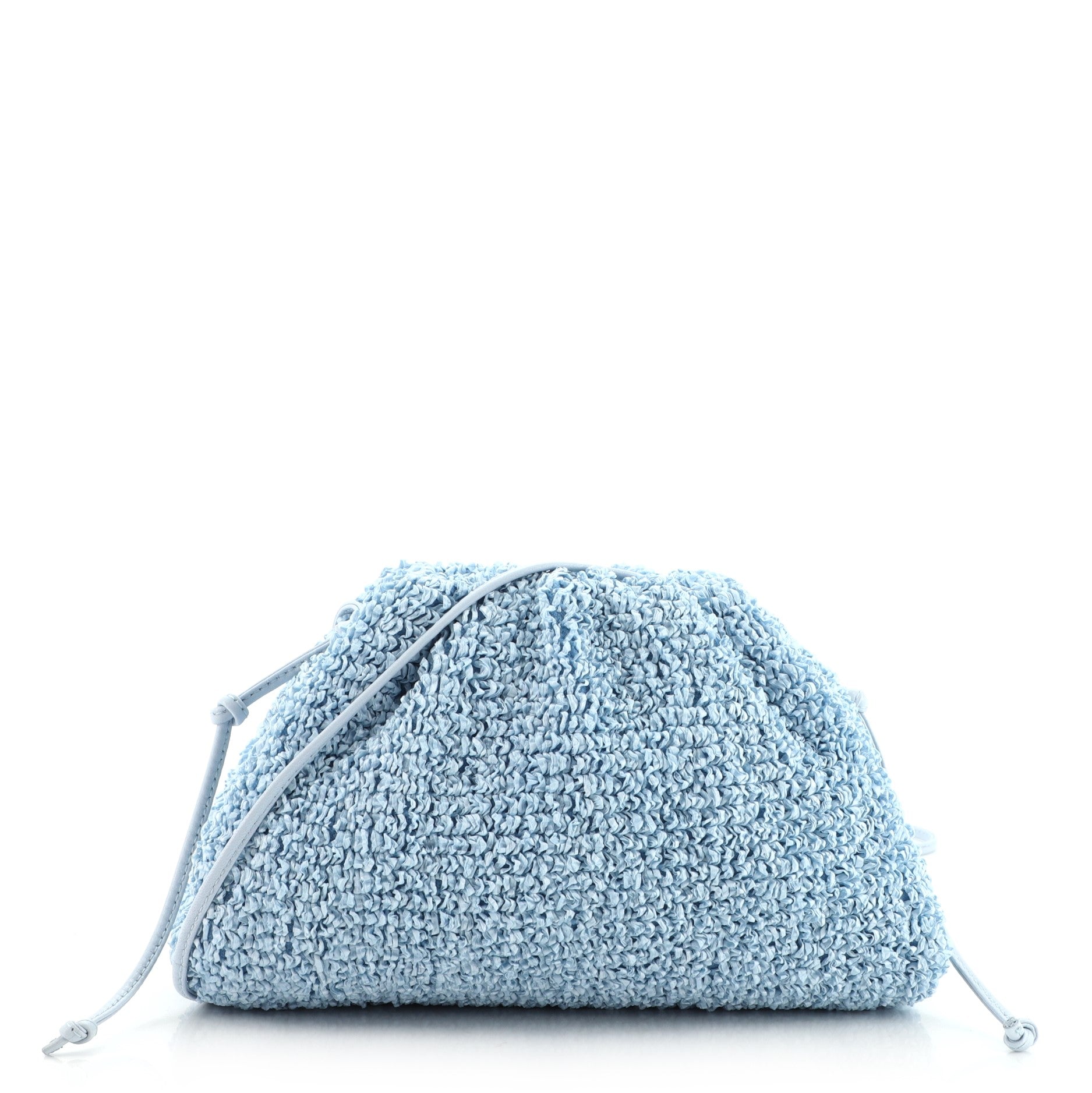 The Pouch Curly Raffia Mini