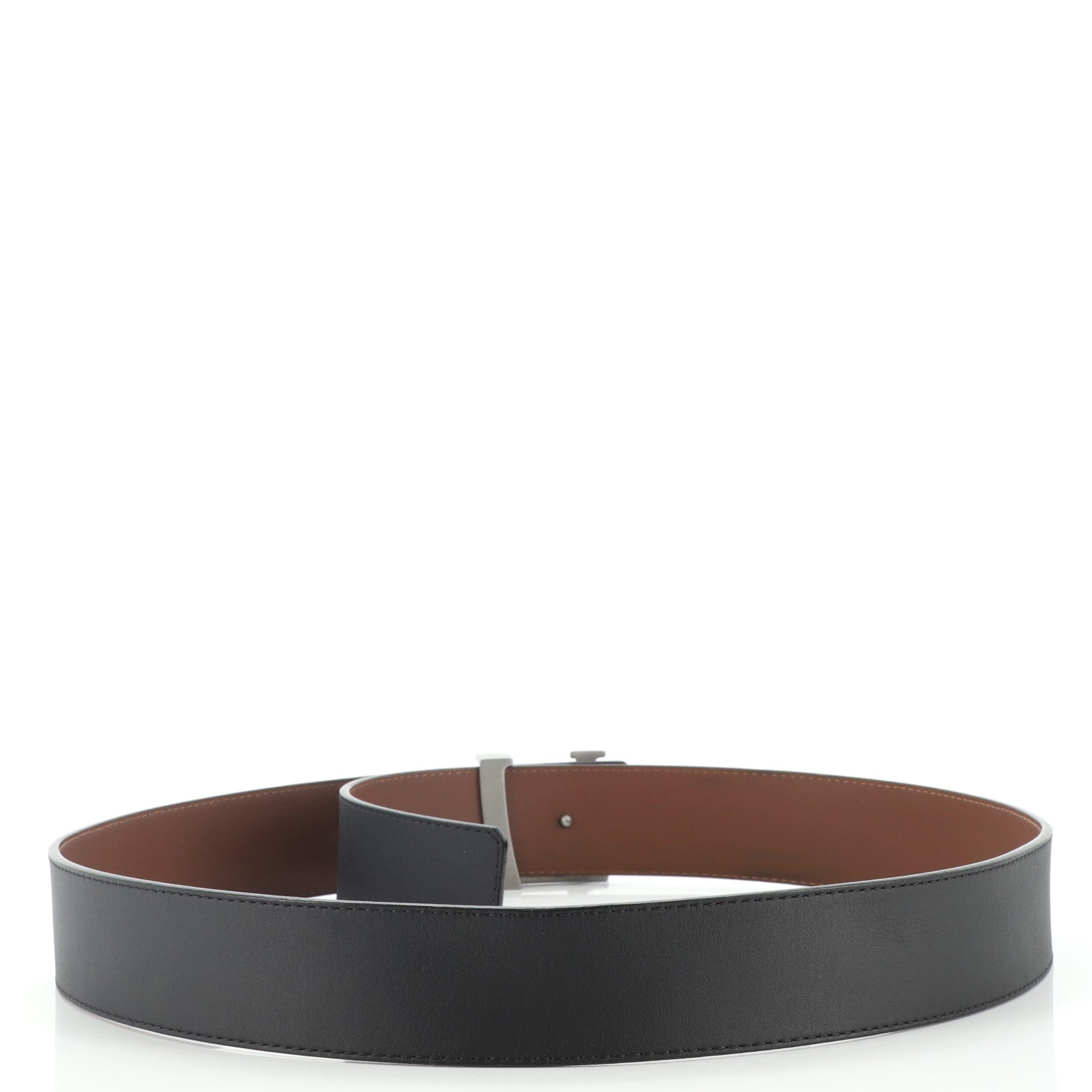 LV Pyramide Reversible Belt Leather Wide 95