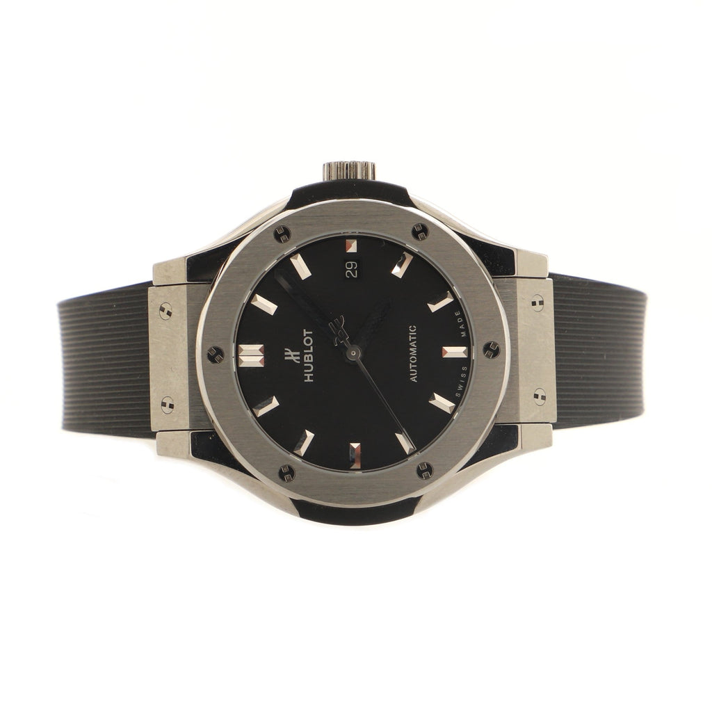 Classic Fusion Automatic Watch Titanium and Rubber 33
