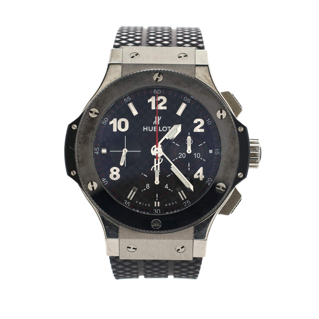 Big Bang Chronograph Automatic Watch Stainless Steel with Ceramic and Rubber 44