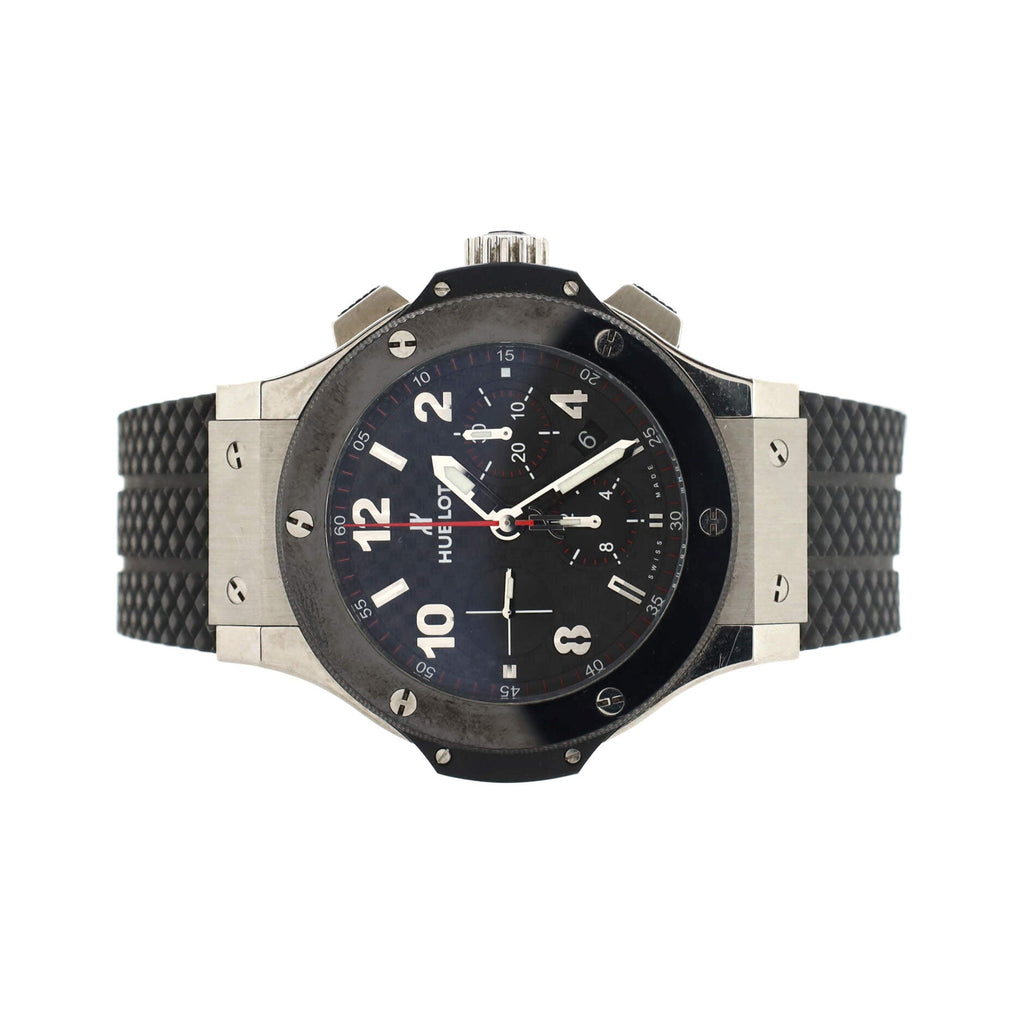 Big Bang Chronograph Automatic Watch Stainless Steel with Ceramic and Rubber 44