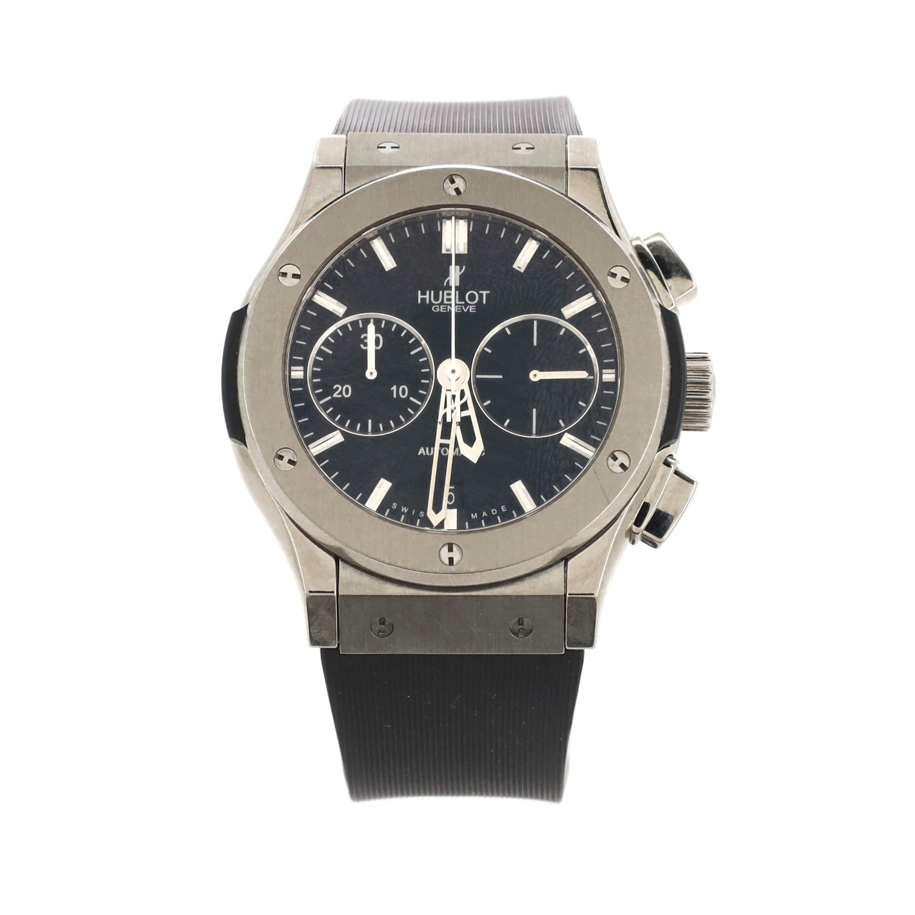 Classic Fusion Aerofusion Chronograph Automatic Watch Titanium and Rubber 45