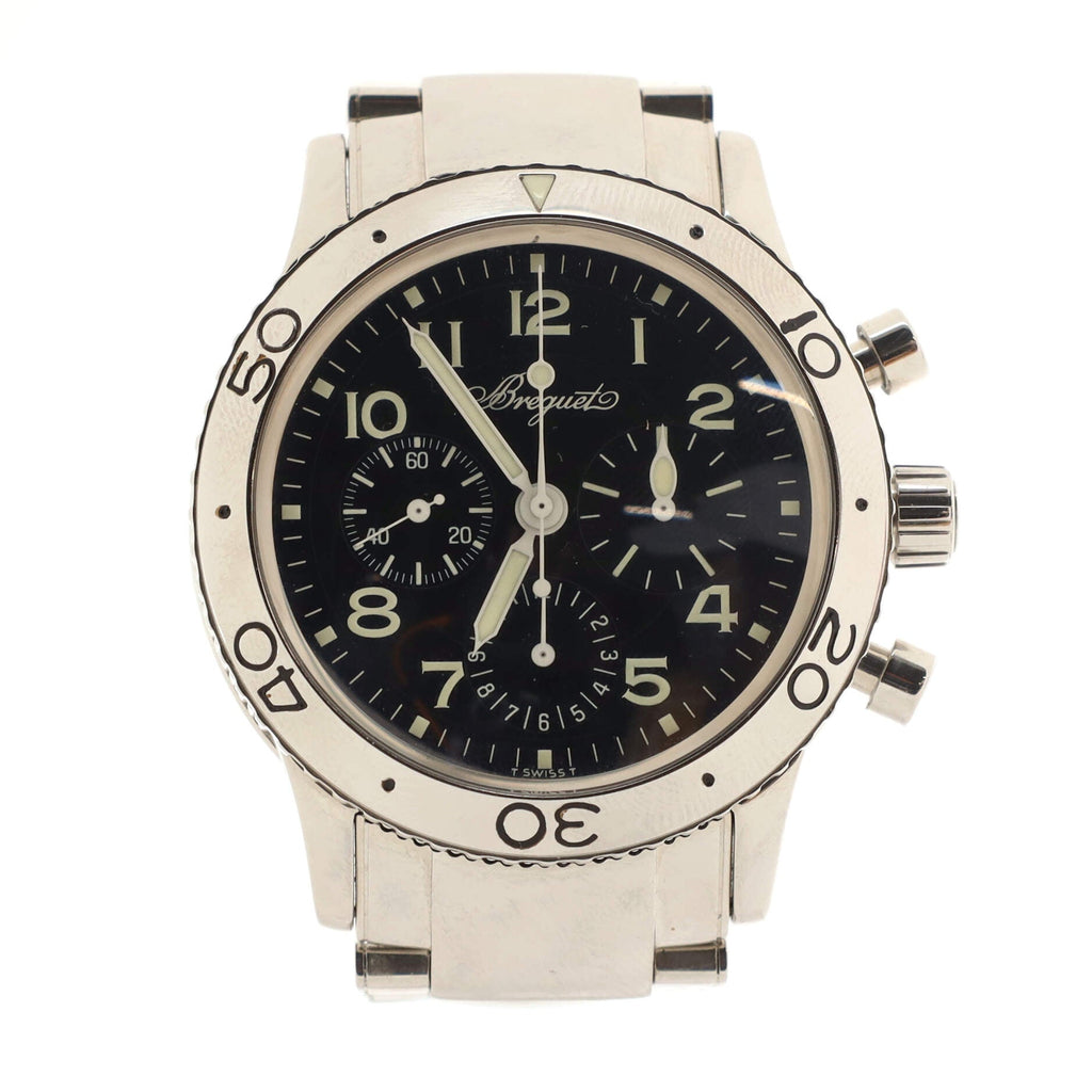 Type XX Aeronavale Fly Back Chronograph Automatic Watch Stainless Steel 39