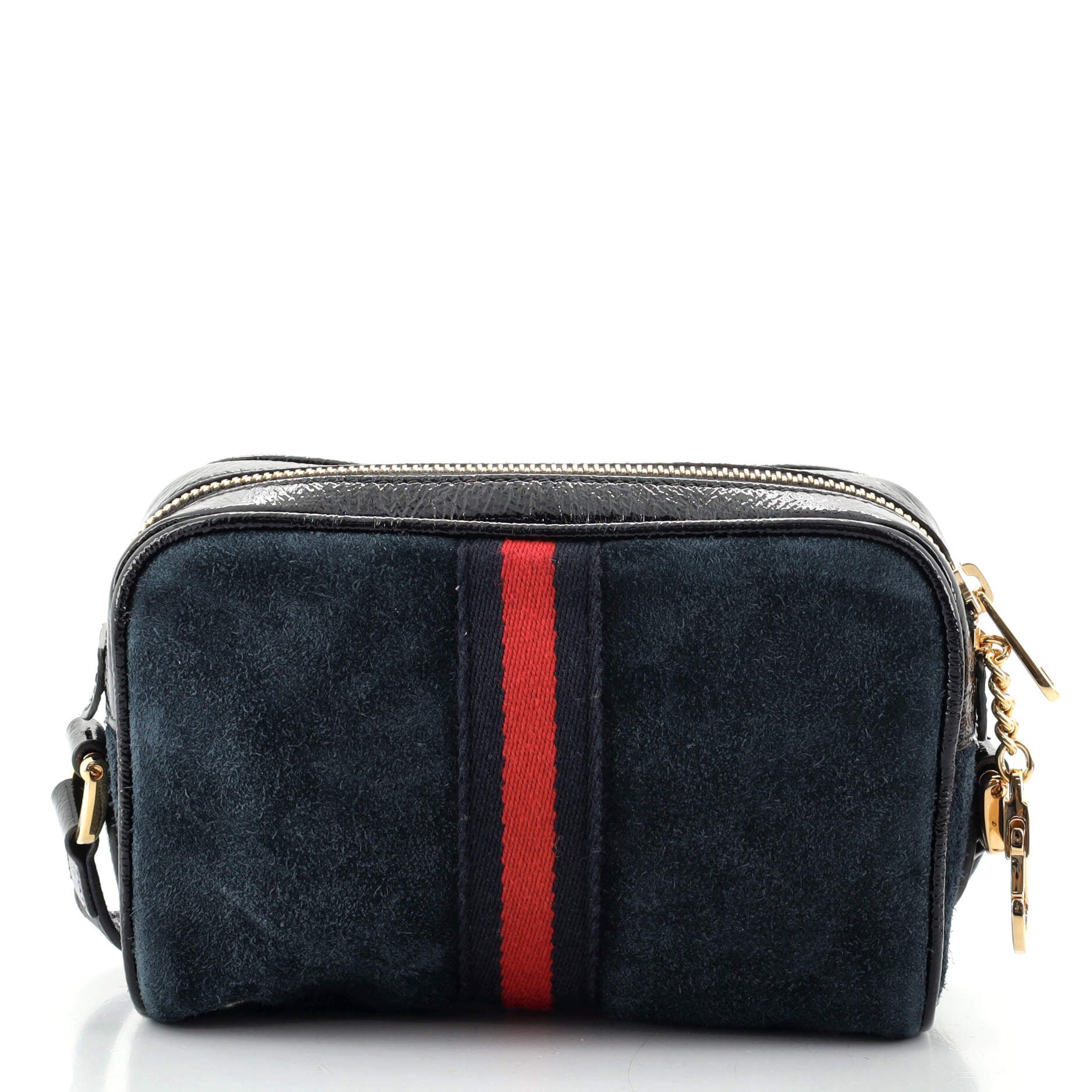 Ophidia Shoulder Bag Suede Mini