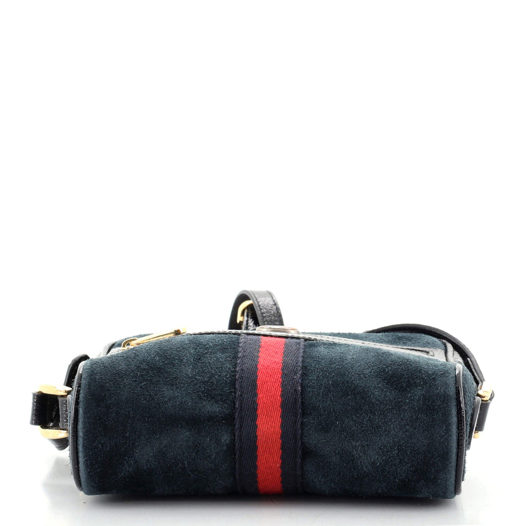 Ophidia Shoulder Bag Suede Mini