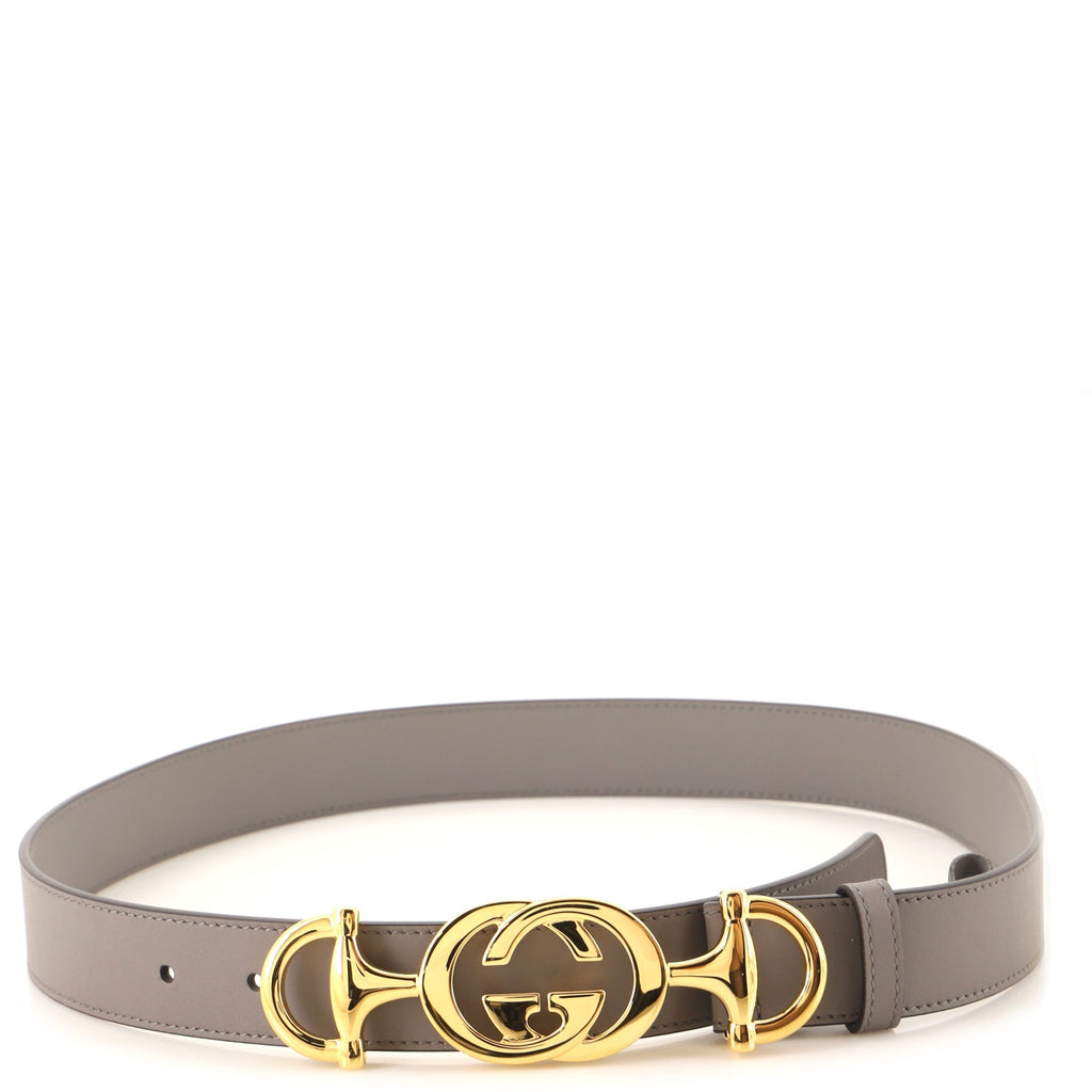 Interlocking G Horsebit Belt Leather Medium 80