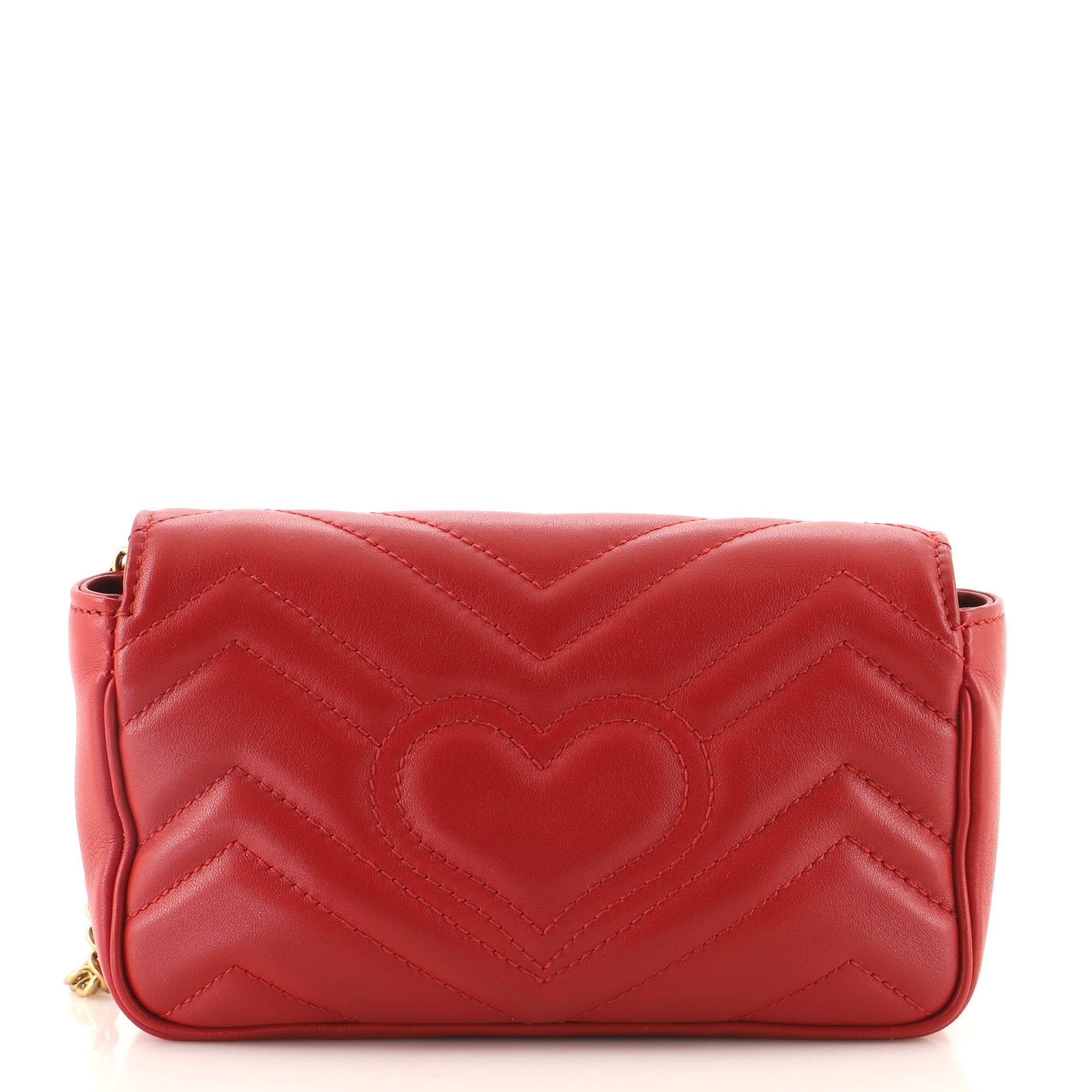 GG Marmont Flap Bag Matelasse Leather Super Mini