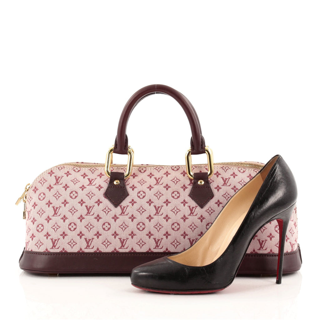 Alma Handbag Mini Lin Horizontal