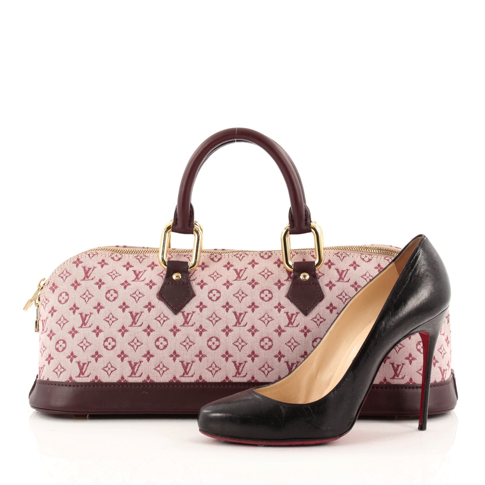 Alma Handbag Mini Lin Horizontal
