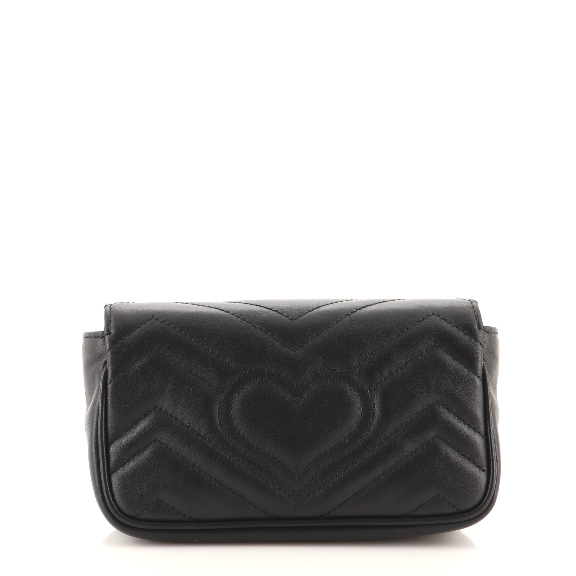 GG Marmont Flap Bag Matelasse Leather Super Mini