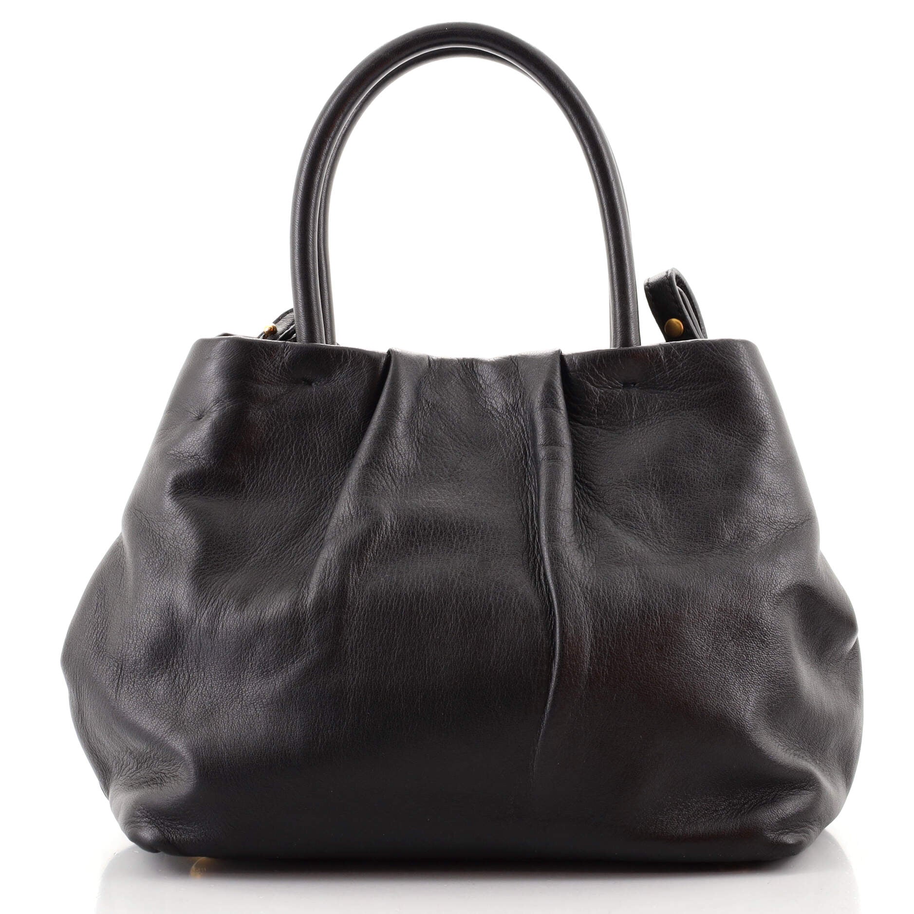 Bow Tote Nappa Leather Mini