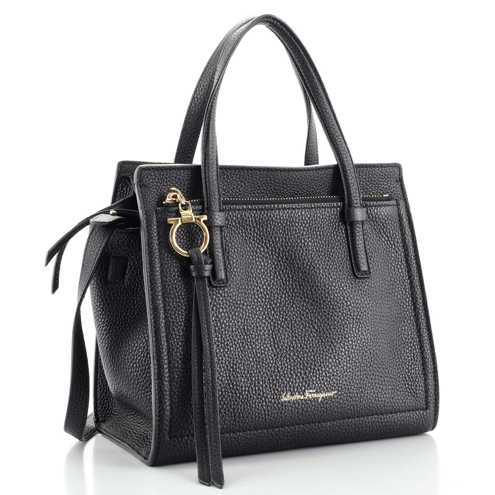 Amy Tote Pebbled Leather Mini