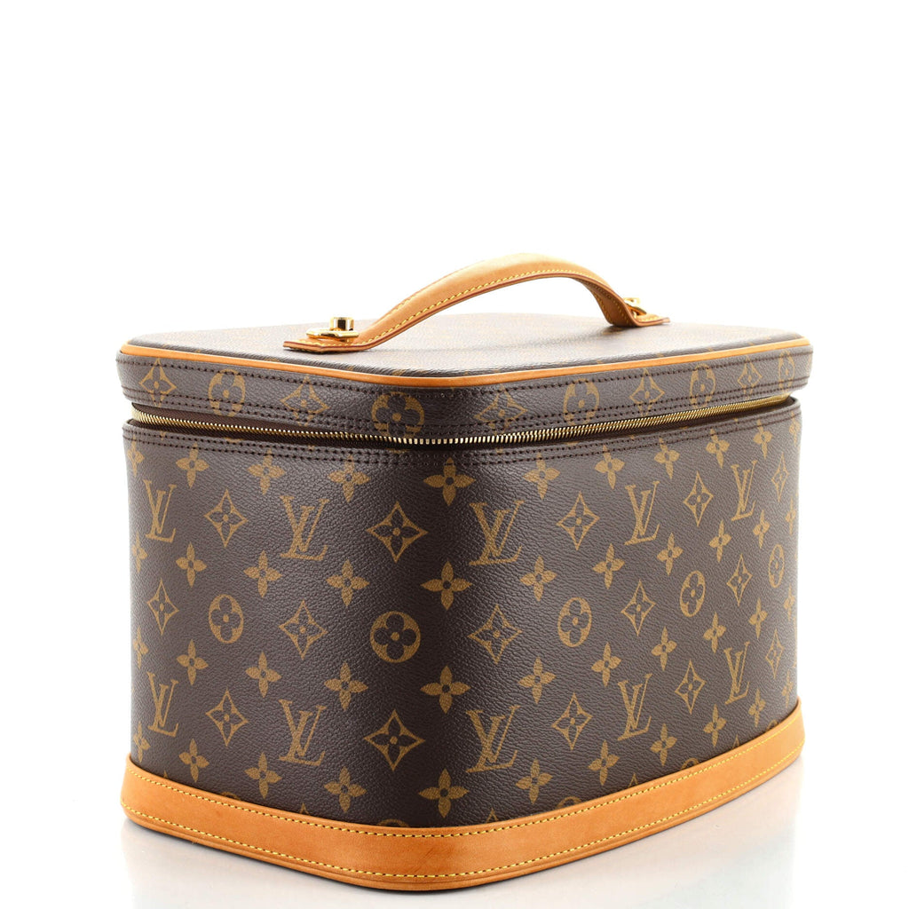 Nice Train Case Monogram Canvas
