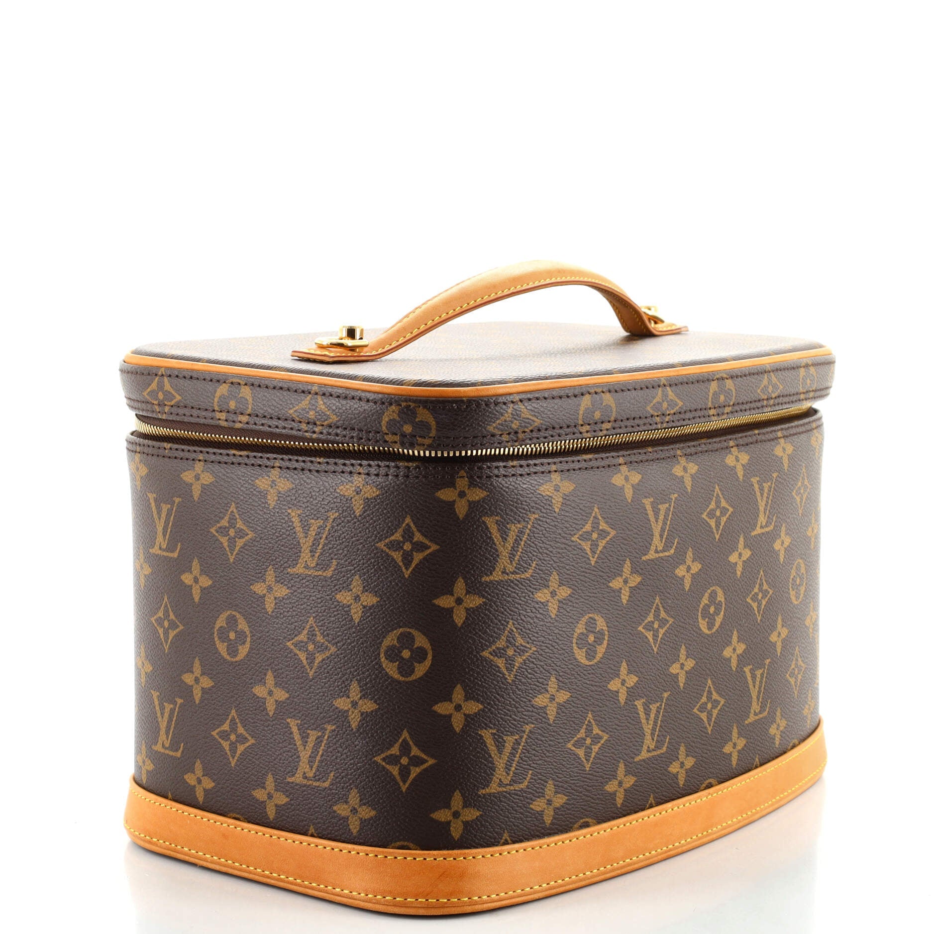 Nice Train Case Monogram Canvas