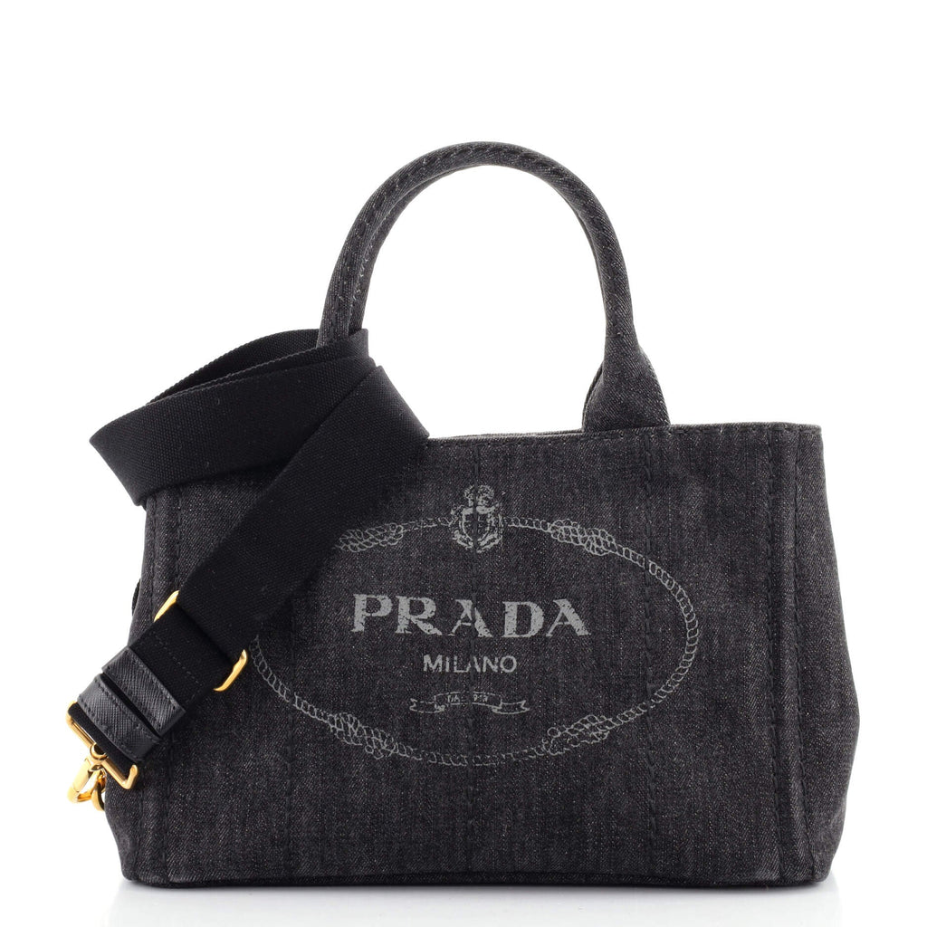Canapa Convertible Tote Denim Mini