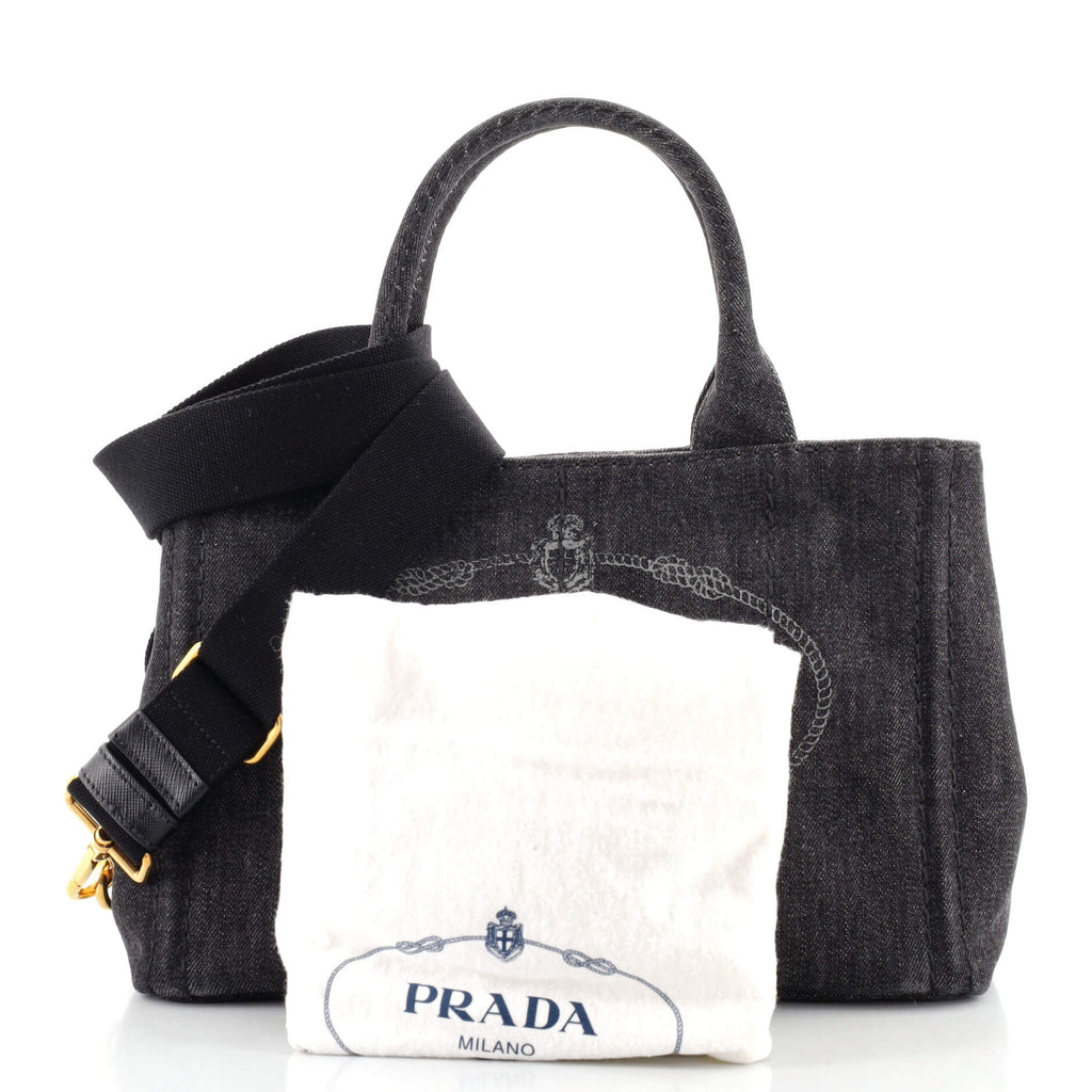 Canapa Convertible Tote Denim Mini