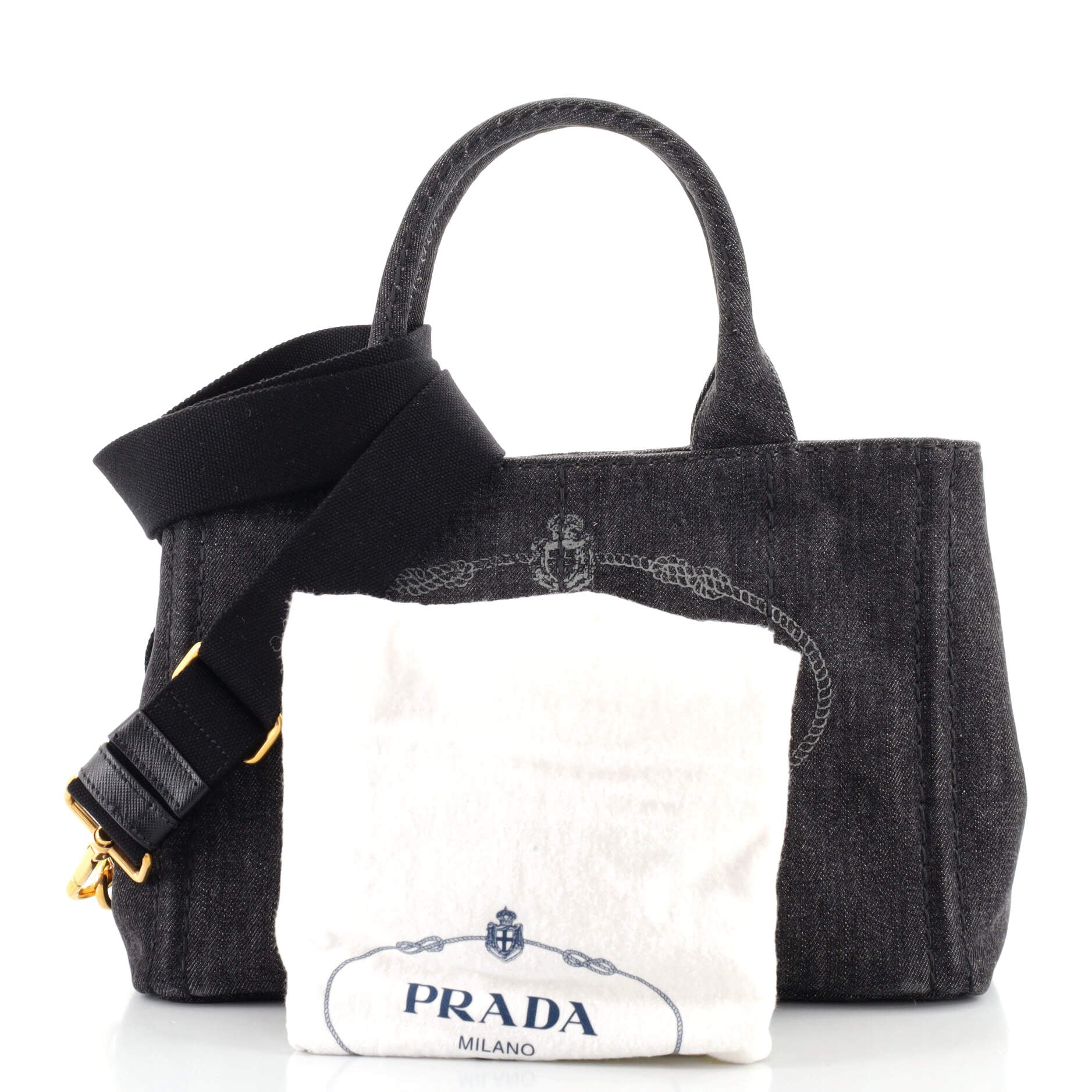 Canapa Convertible Tote Denim Mini