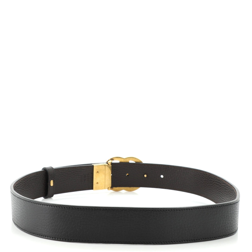 Double G Reversible Belt Leather Wide 90