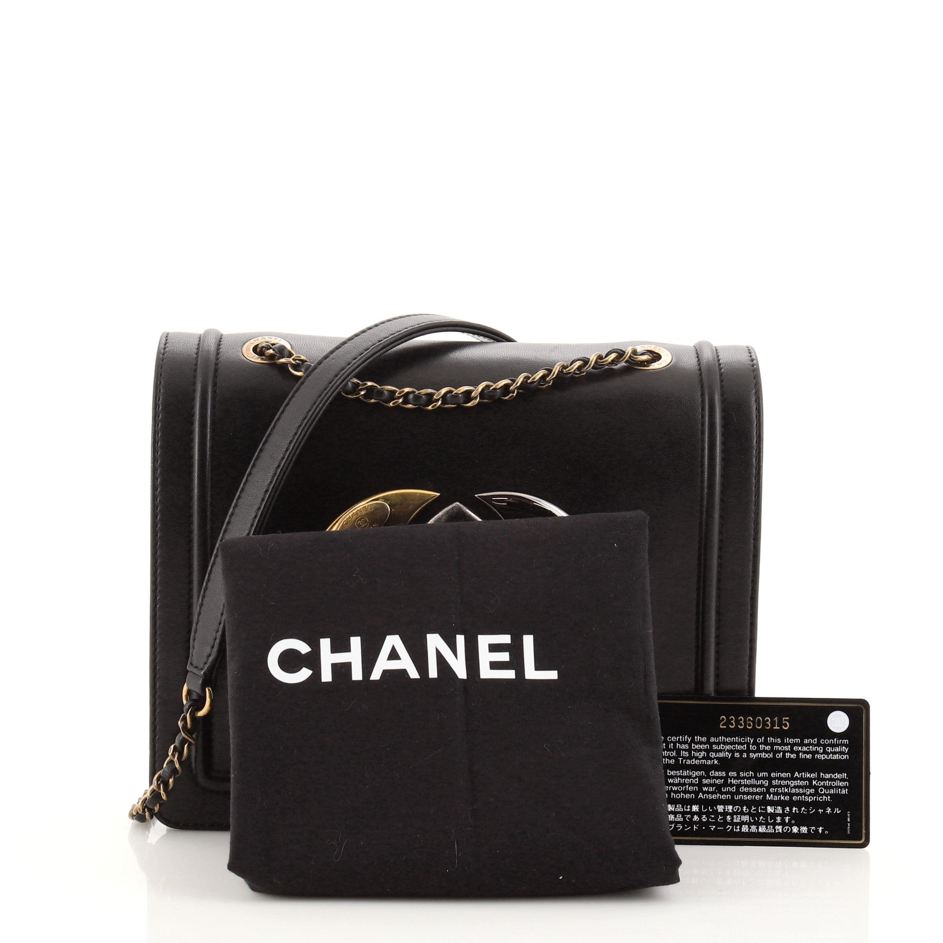 CC Antico Flap Bag Lambskin Mini