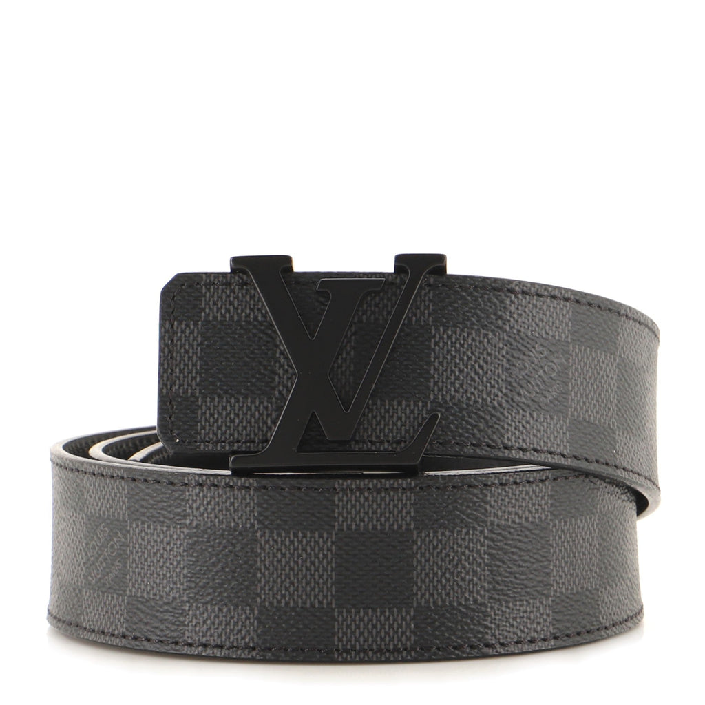 LV Initiales Belt Damier Graphite Wide 100