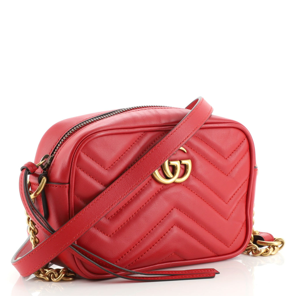 GG Marmont Shoulder Bag Matelasse Leather Mini