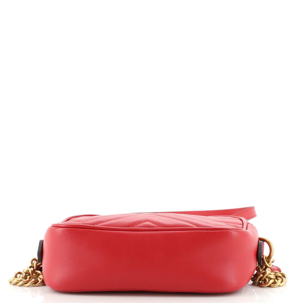 GG Marmont Shoulder Bag Matelasse Leather Mini