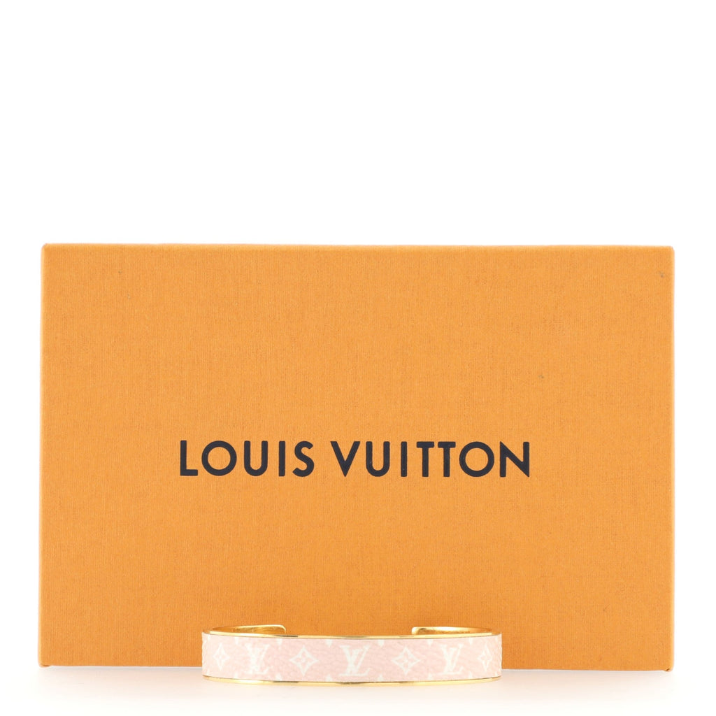 Wild LV Cuff Bracelet Metal and Limited Edition Escale Monogram Giant