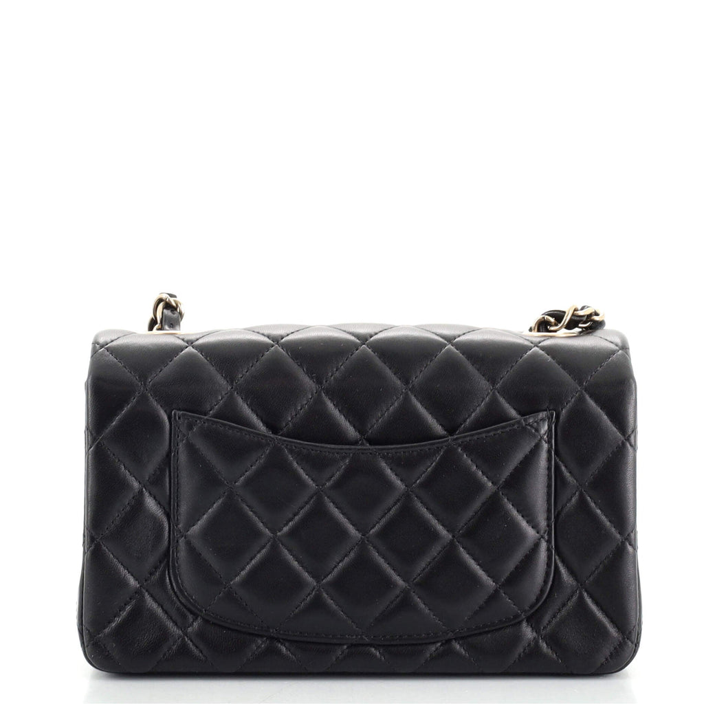 Classic Single Flap Bag Quilted Lambskin Mini