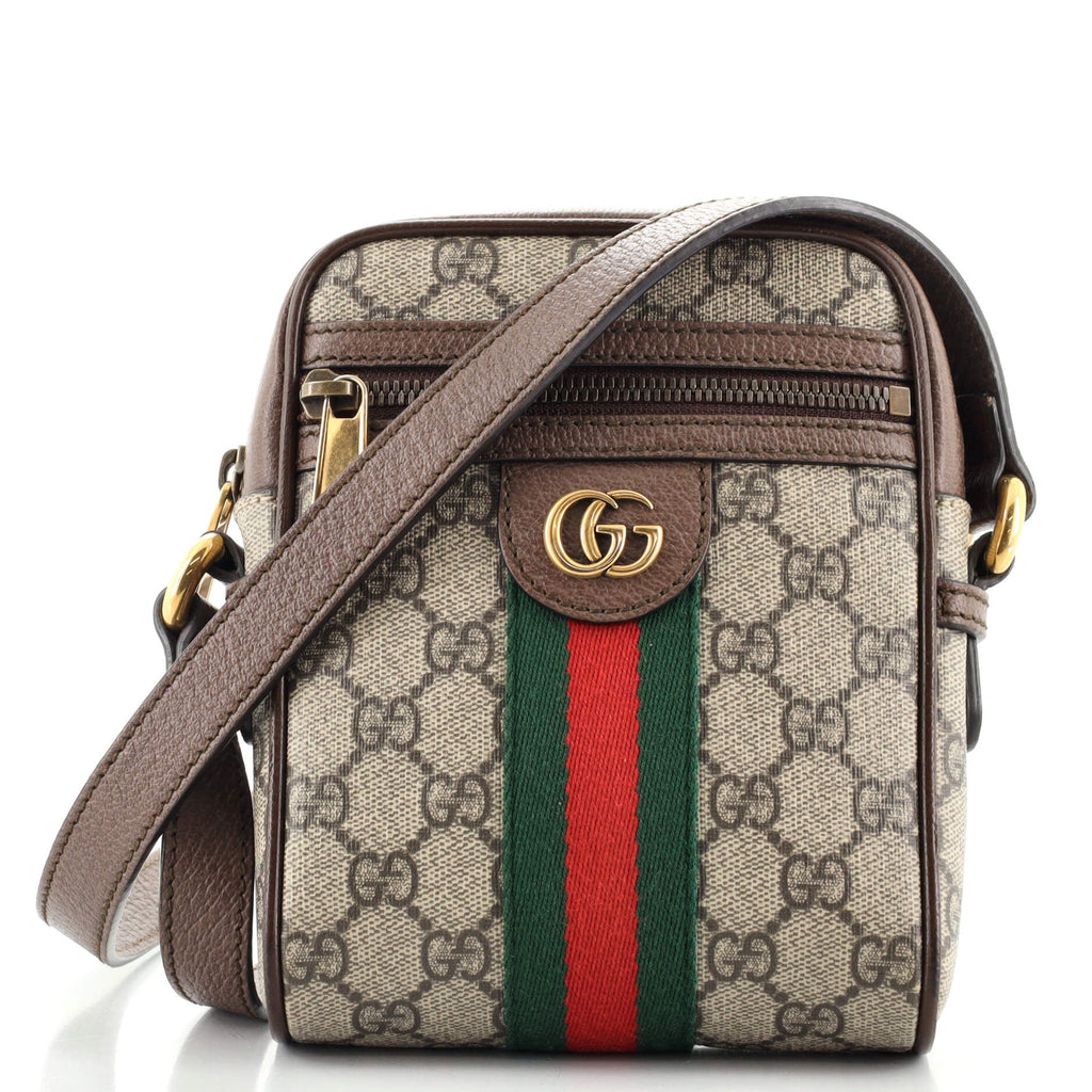 Ophidia Messenger Bag GG Coated Canvas Mini