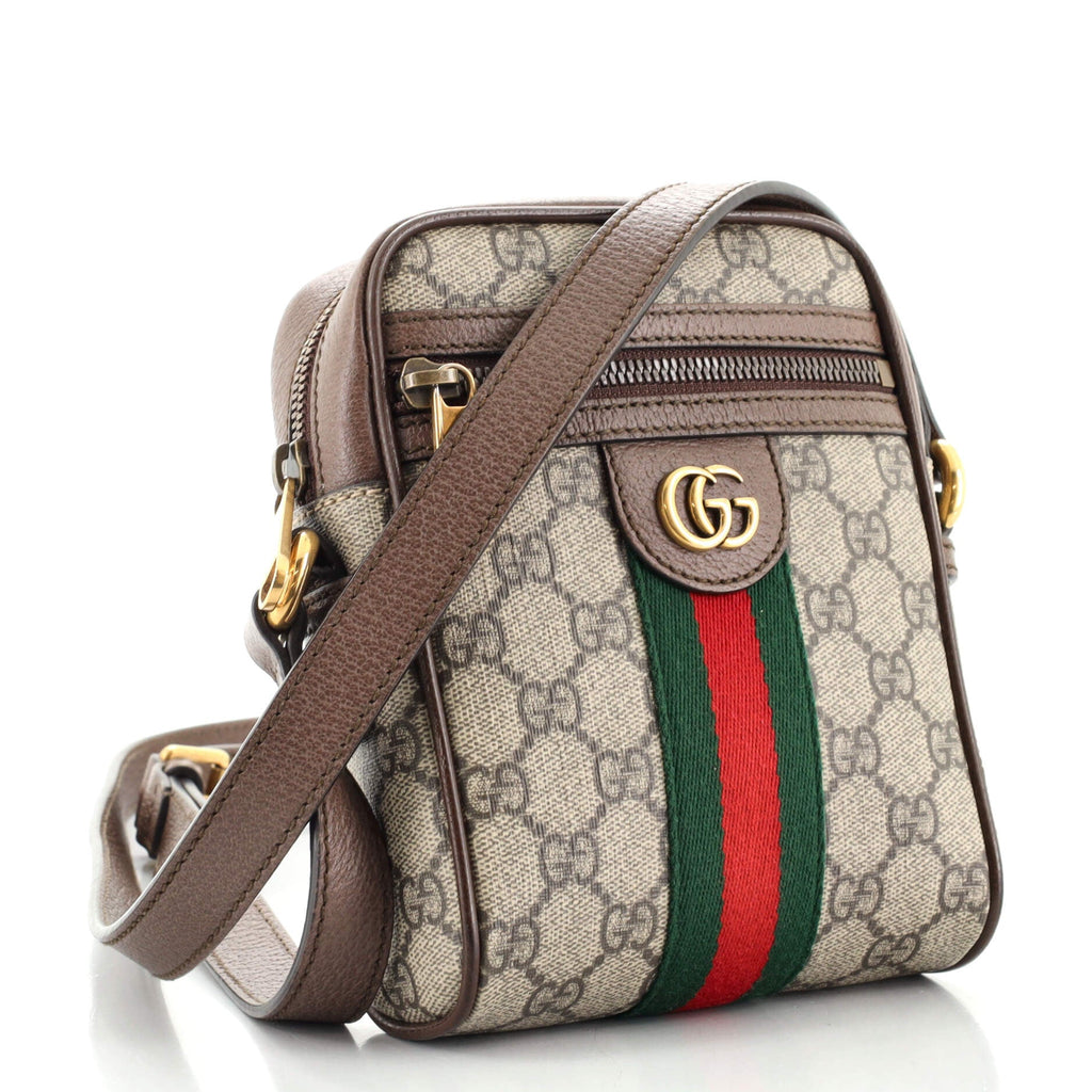 Ophidia Messenger Bag GG Coated Canvas Mini