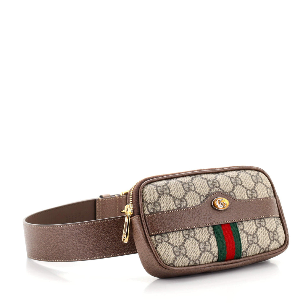 Ophidia Belt Bag GG Coated Canvas Mini