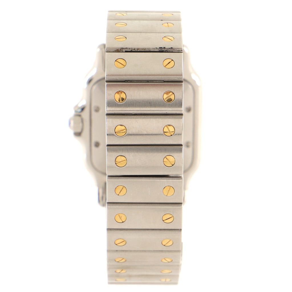 Santos de Cartier Galbee Automatic Watch Stainless Steel and Yellow Gold 29