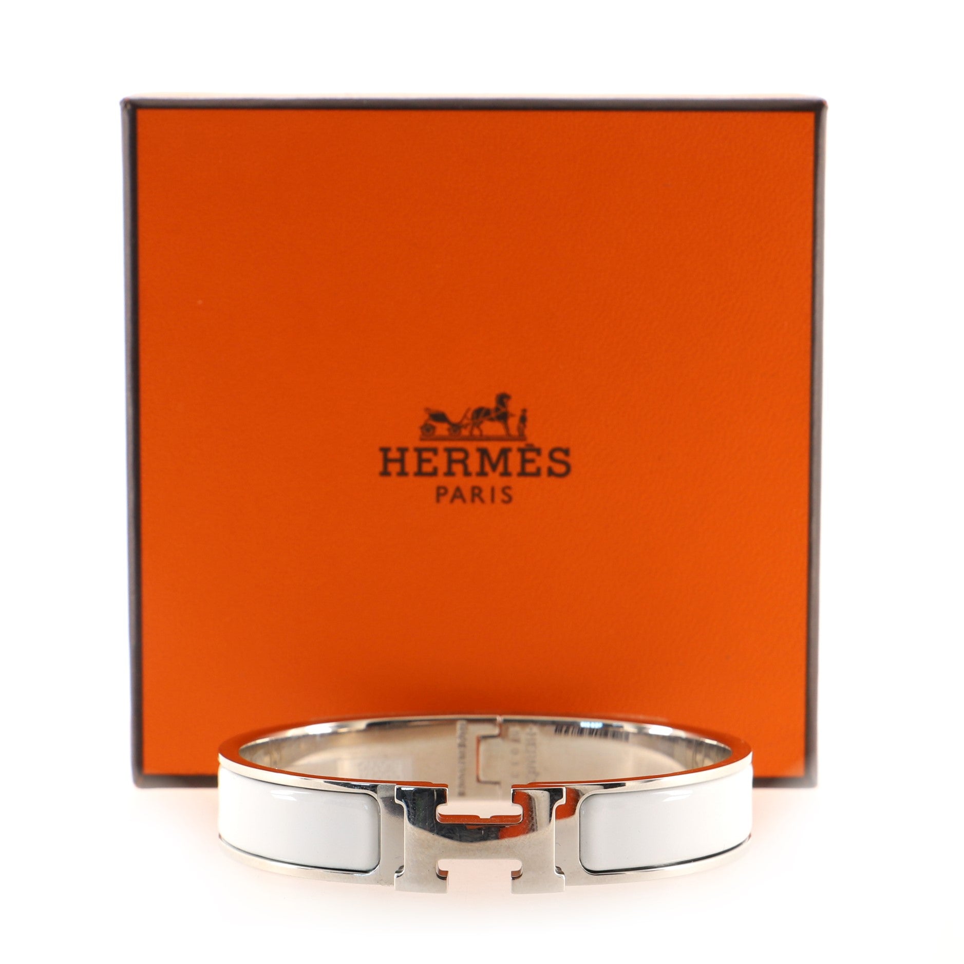 Clic H Bracelet Enamel Narrow