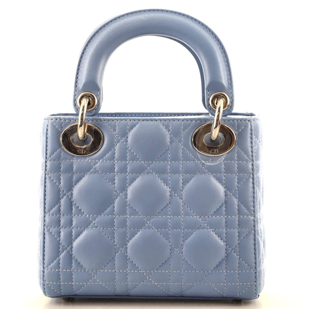 Lady Dior Bag Cannage Quilt Lambskin Mini
