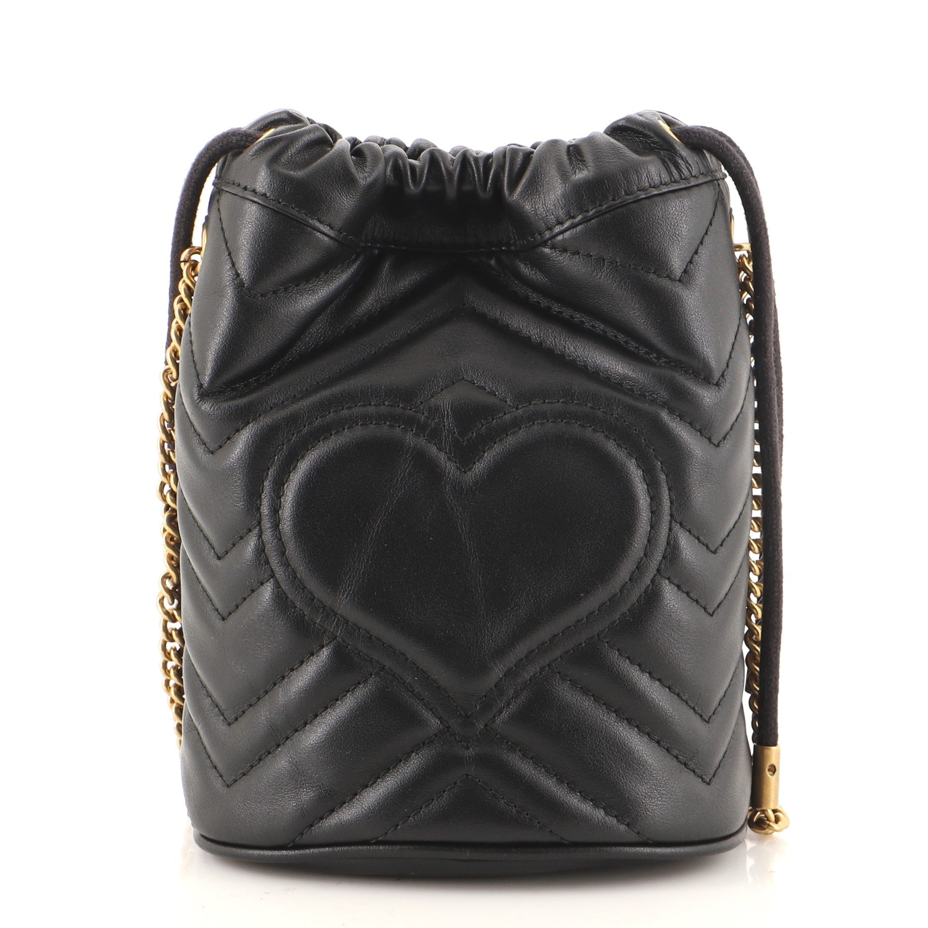 GG Marmont Bucket Bag Matelasse Leather Mini
